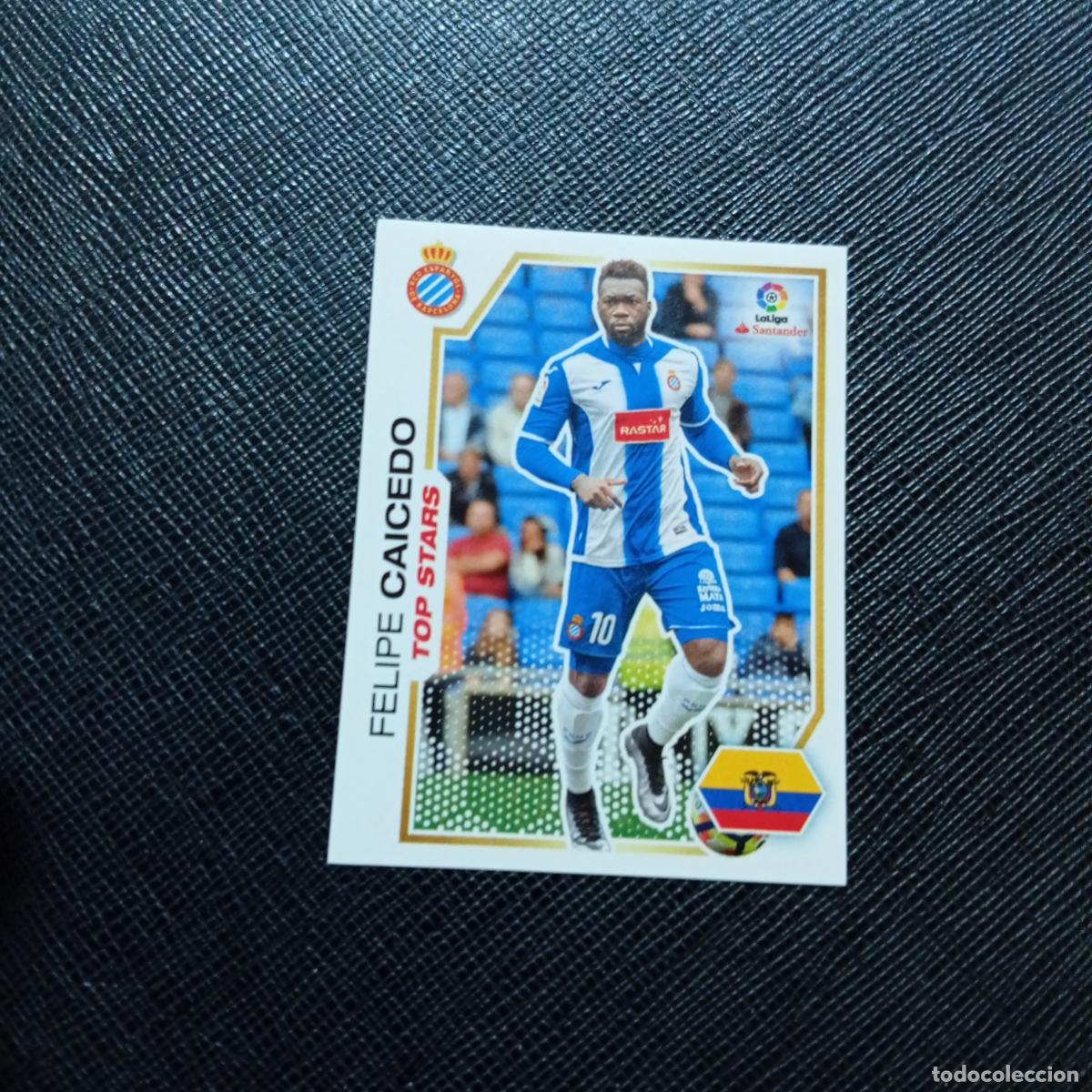 Cromos de f&uacute;tbol: 253 CAICEDO ESPA&Ntilde;OL PANINI 2016 2017 CROMO 16 17 FUTBOL - SIN PEGAR - A215 PG36