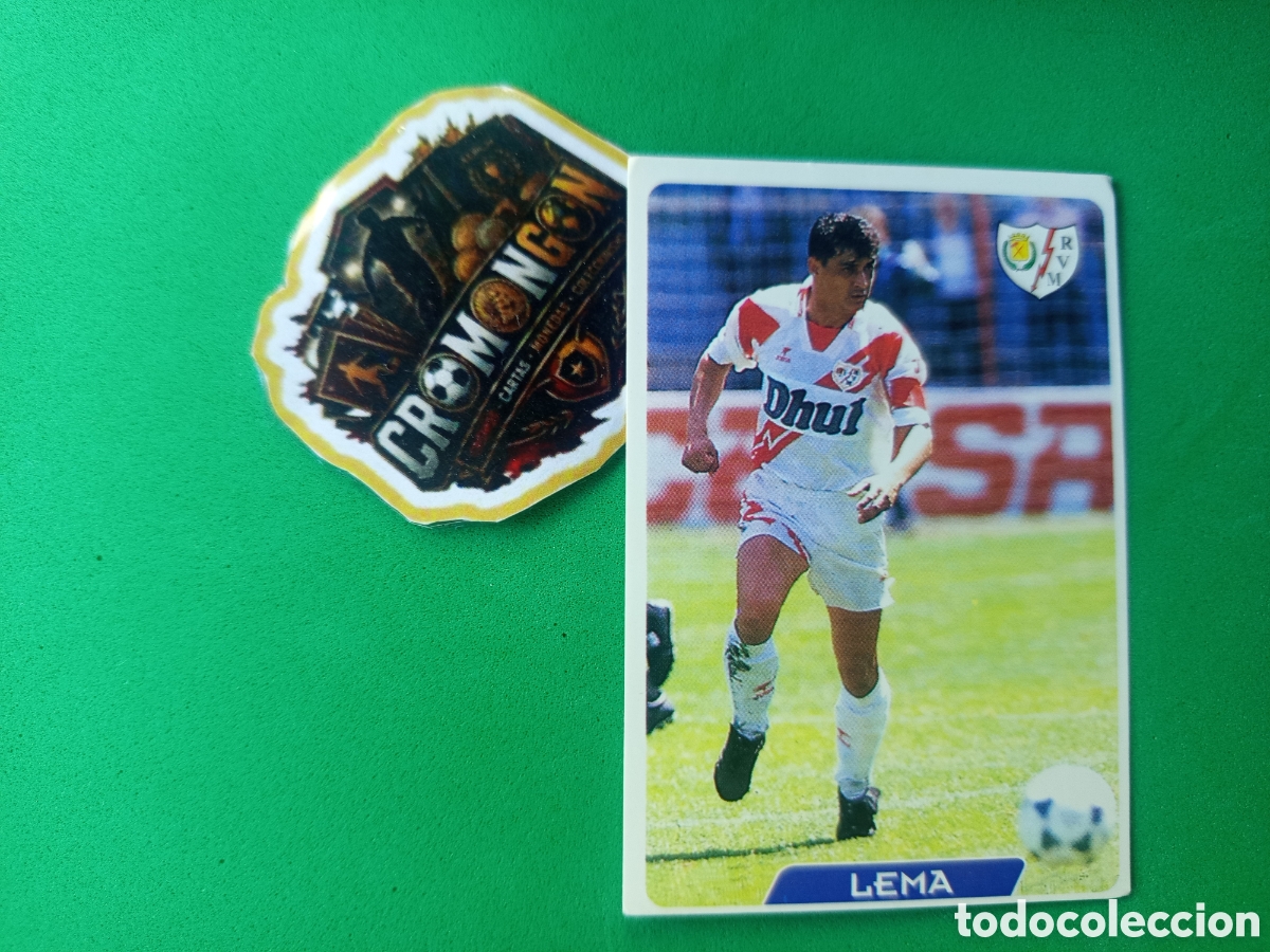 Cromos de f&uacute;tbol: ❇️ CROMO ⚽ CARD LEMA RAYO VALLECANO 365 FICHAS DE LA LIGA 95 96 1995 1996 MUNDICROMO ❇️