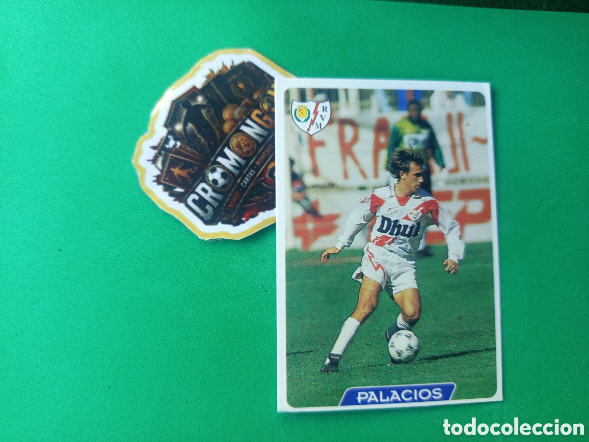 Fu&szlig;ball-Sticker: ❇️ CROMO ⚽ CARD PALACIOS RAYO VALLECANO 370 FICHAS DE LA LIGA 95 96 1995 1996 MUNDICROMO ❇️