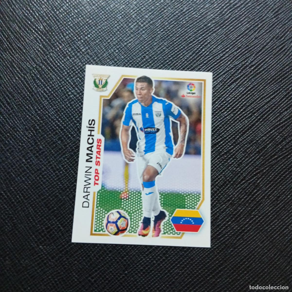 Fu&szlig;ball-Sticker: 256 MACHIS LEGANES PANINI 2016 2017 CROMO 16 17 FUTBOL - SIN PEGAR - A215 PG37