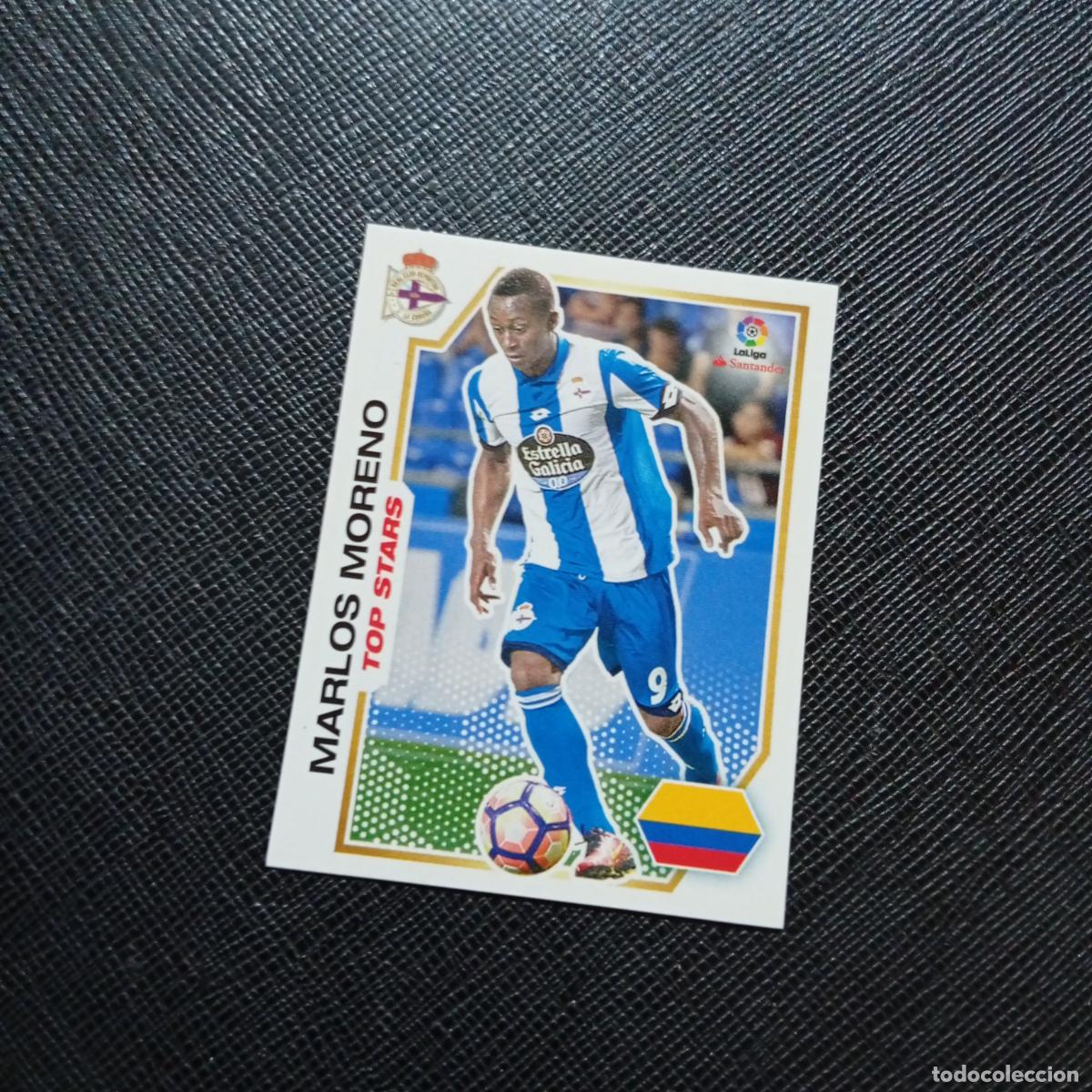 Fu&szlig;ball-Sticker: 257 MARLOS MORENO DEPORTIVO PANINI 2016 2017 CROMO 16 17 FUTBOL - SIN PEGAR - A215 PG37