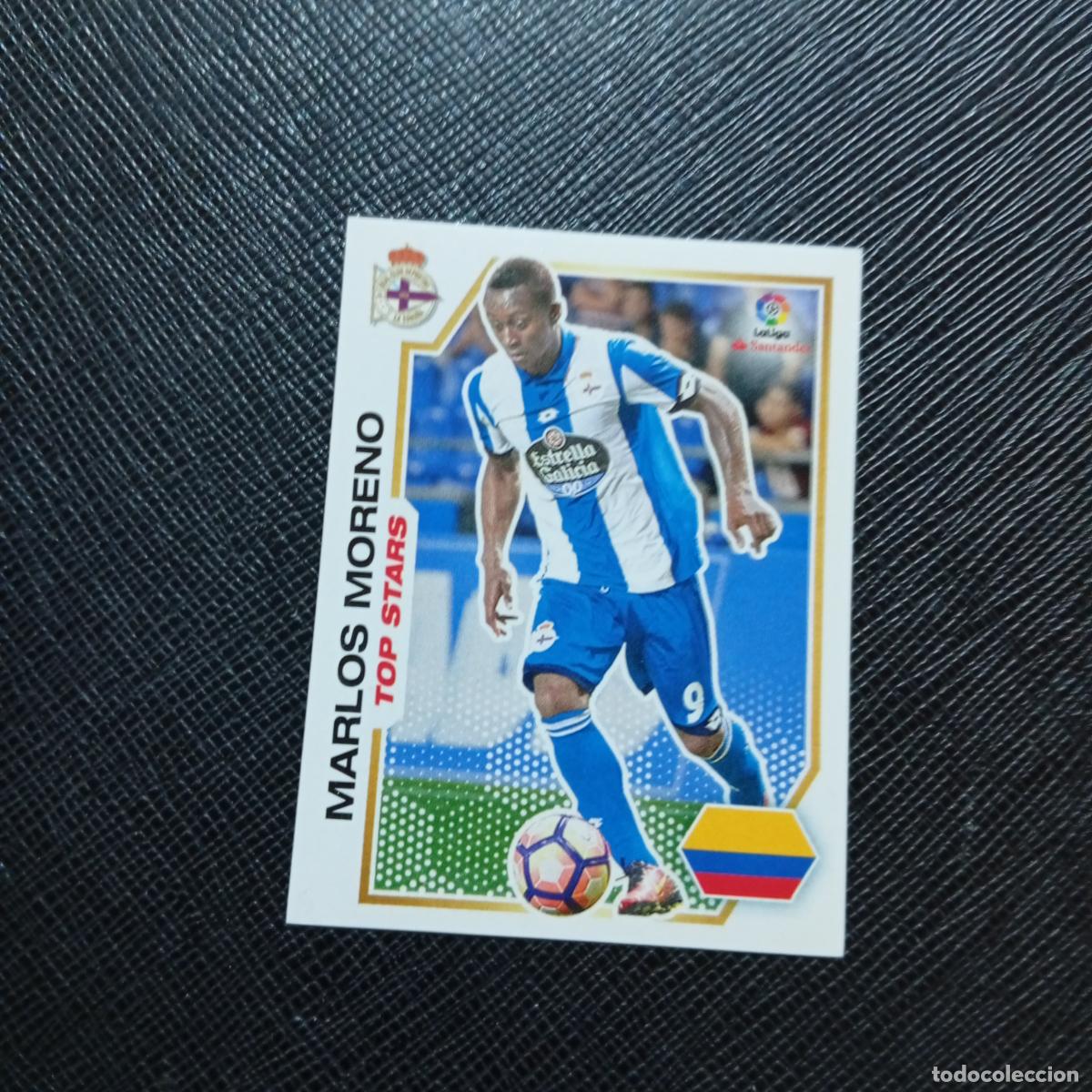 Fu&szlig;ball-Sticker: 257 MARLOS MORENO DEPORTIVO PANINI 2016 2017 CROMO 16 17 FUTBOL - SIN PEGAR - A215 PG37