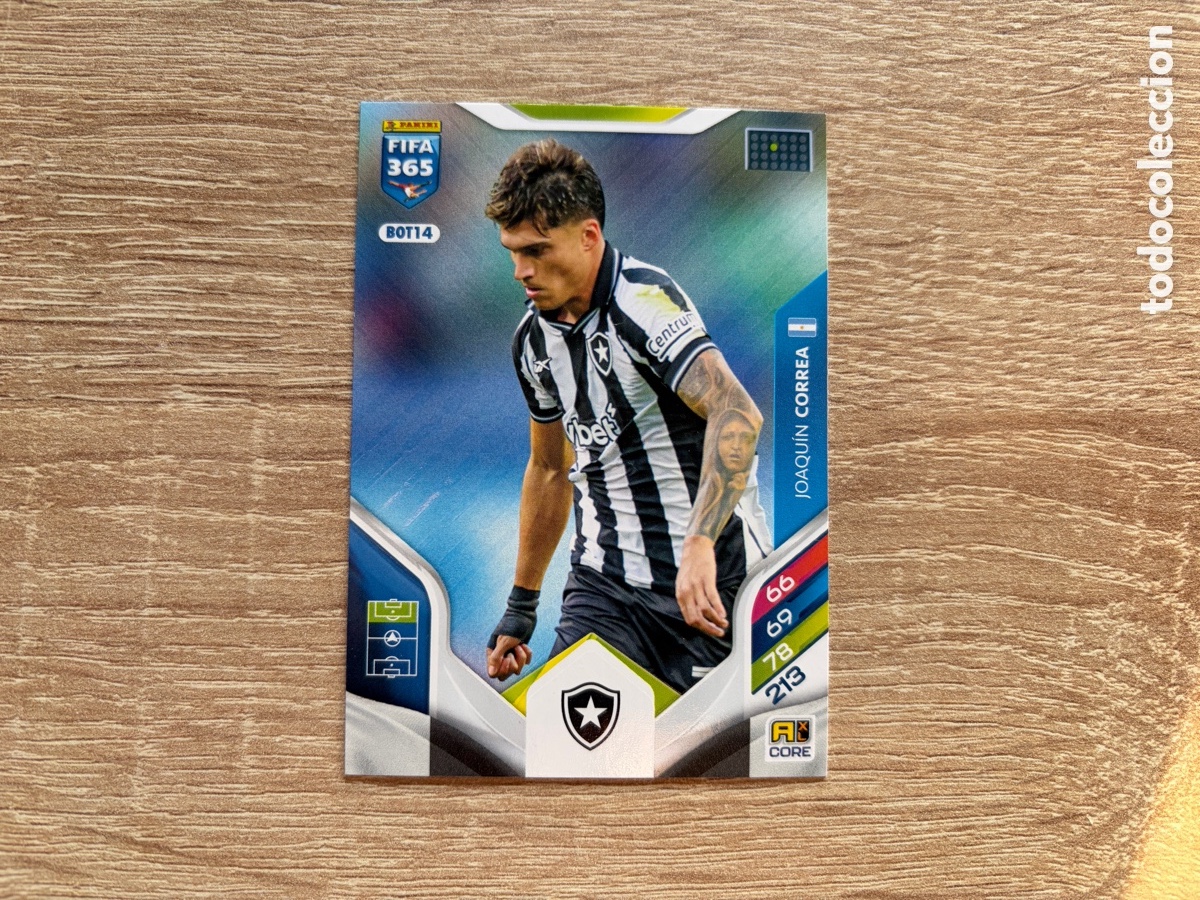 Football Stickers: BOT14 JOAQU&Iacute;N CORREA PANINI FIFA 365 ADRENALYN XL 2026 BOTAFOGO