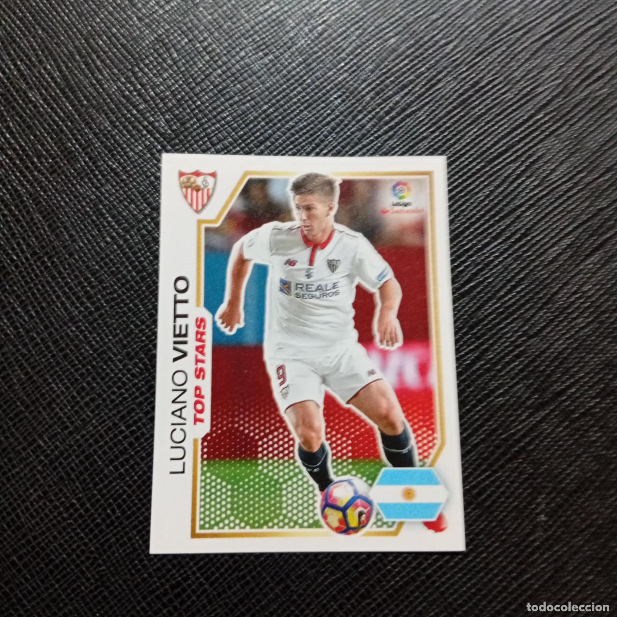 Football Stickers: 261 VIETTO SEVILLA PANINI 2016 2017 CROMO 16 17 FUTBOL - SIN PEGAR - A215 PG38