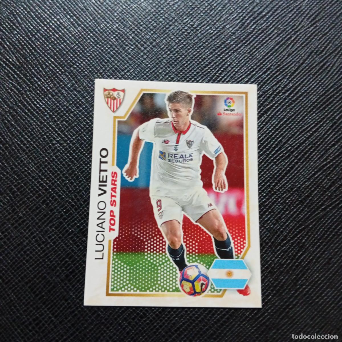 Football Stickers: 261 VIETTO SEVILLA PANINI 2016 2017 CROMO 16 17 FUTBOL - SIN PEGAR - A215 PG38