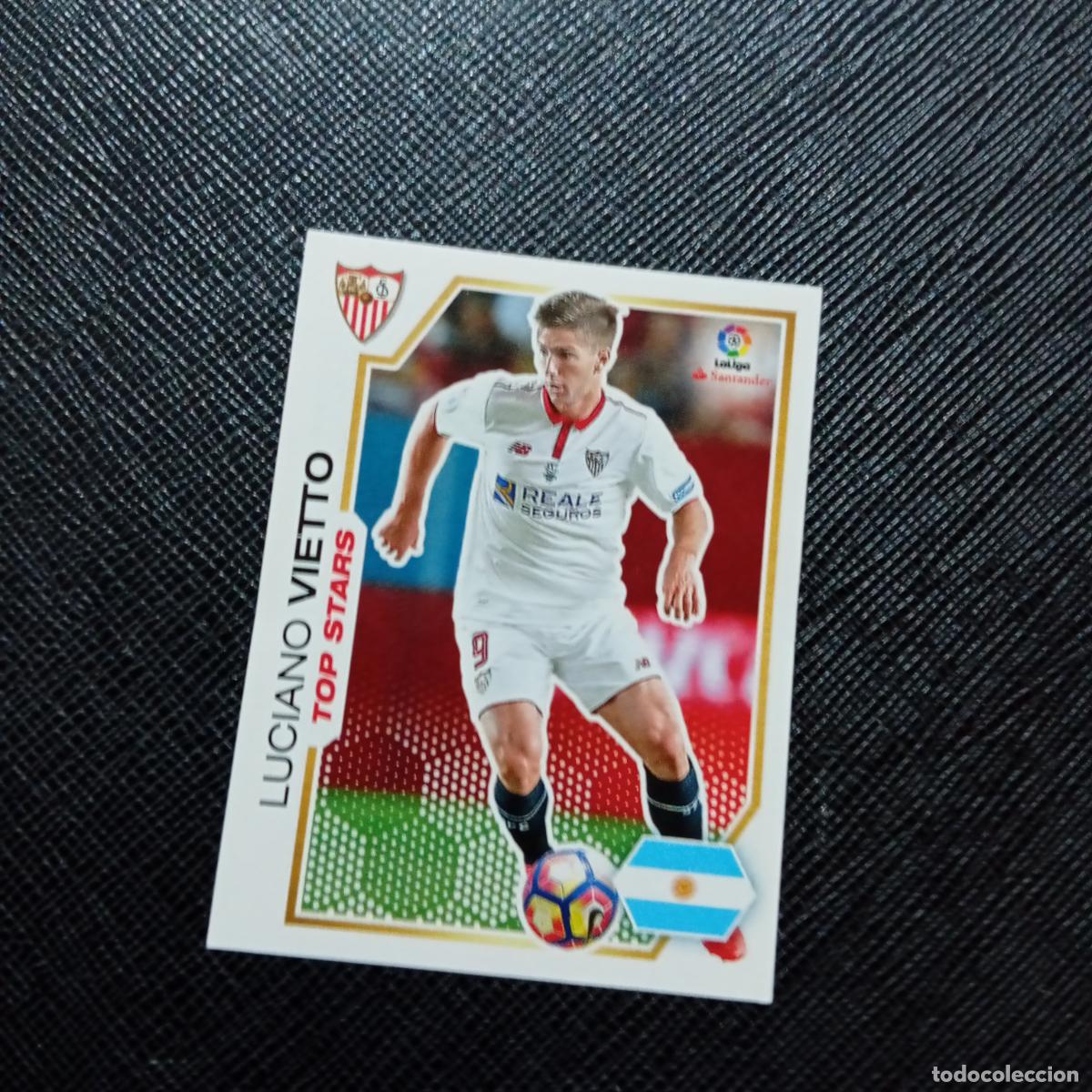 Football Stickers: 261 VIETTO SEVILLA PANINI 2016 2017 CROMO 16 17 FUTBOL - SIN PEGAR - A215 PG38