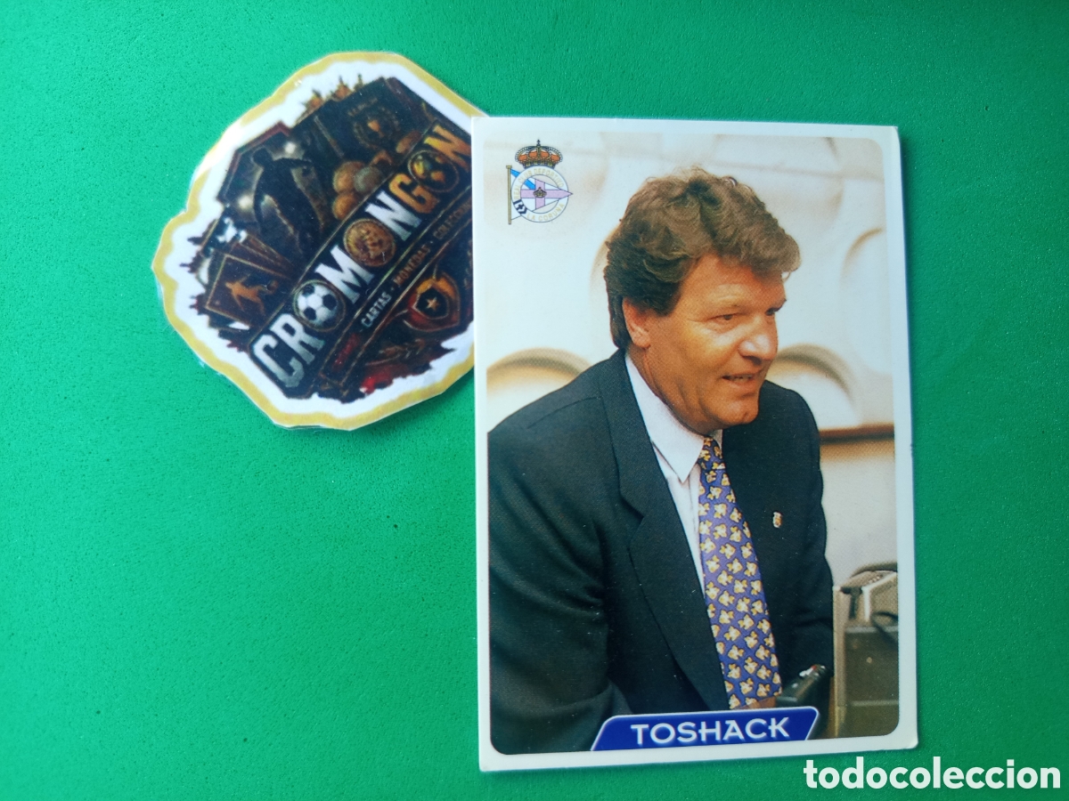 Cromos de Futebol: ❇️ CROMO ⚽ CARD TOSHACK DEPORTIVO DE LA CORU&Ntilde;A 20 FICHAS DE LA LIGA 95 96 1995 1996 MUNDICROMO ❇️