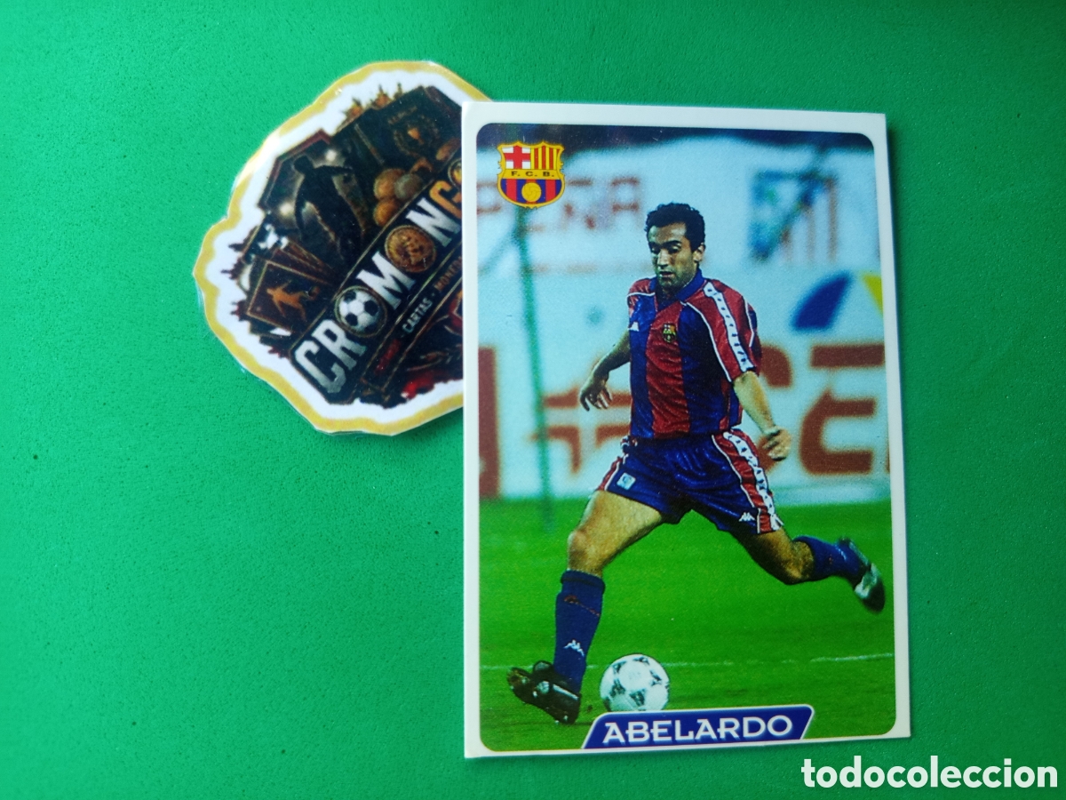 Cromos de Futebol: ❇️ CROMO ⚽ CARD ABELARDO BARCELONA 60 FICHAS DE LA LIGA 95 96 1995 1996 MUNDICROMO ❇️