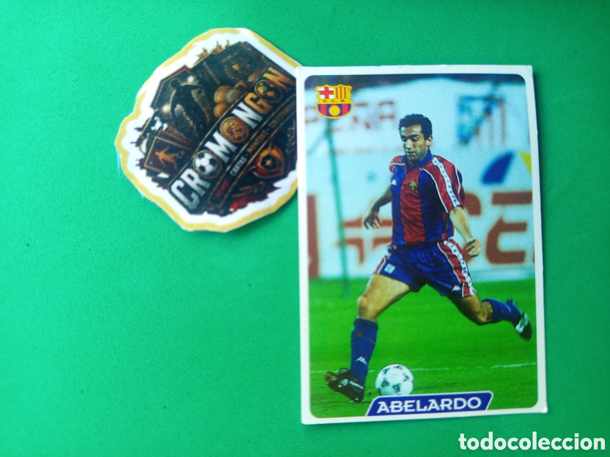 Cromos de Futebol: ❇️ CROMO ⚽ CARD ABELARDO BARCELONA 60 FICHAS DE LA LIGA 95 96 1995 1996 MUNDICROMO ❇️