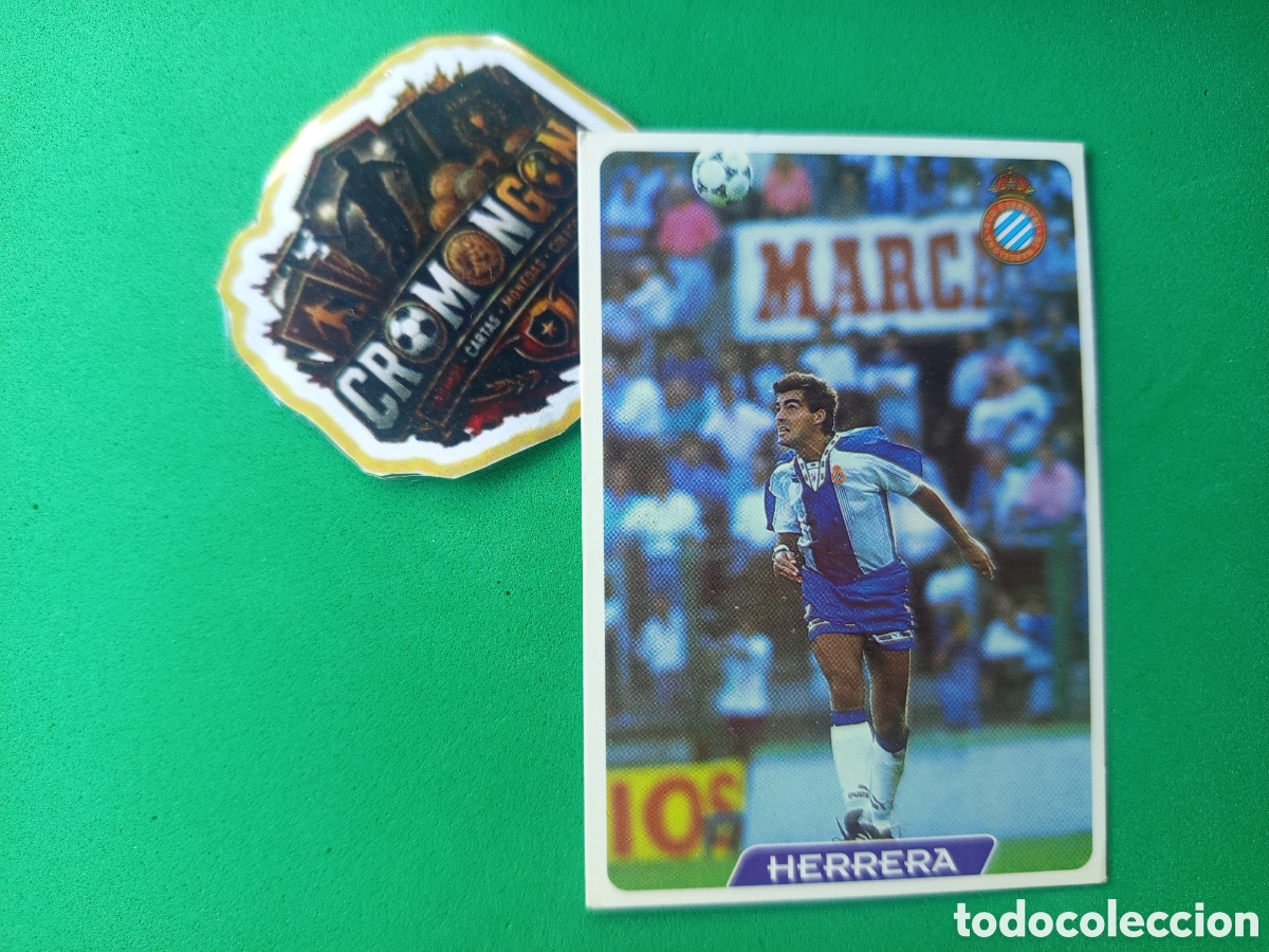 Cromos de Futebol: ❇️ CROMO ⚽ CARD HERRERA ESPA&Ntilde;OL 96 FICHAS DE LA LIGA 95 96 1995 1996 MUNDICROMO ❇️