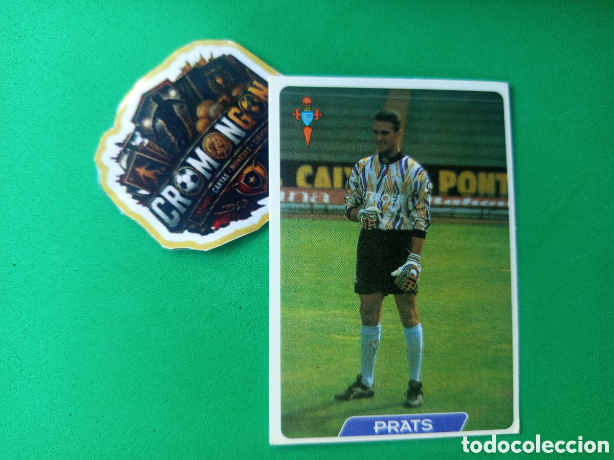 Fu&szlig;ball-Sticker: ❇️ CROMO ⚽ CARD PRATS CELTA DE VIGO 220 FICHAS DE LA LIGA 95 96 1995 1996 MUNDICROMO ❇️