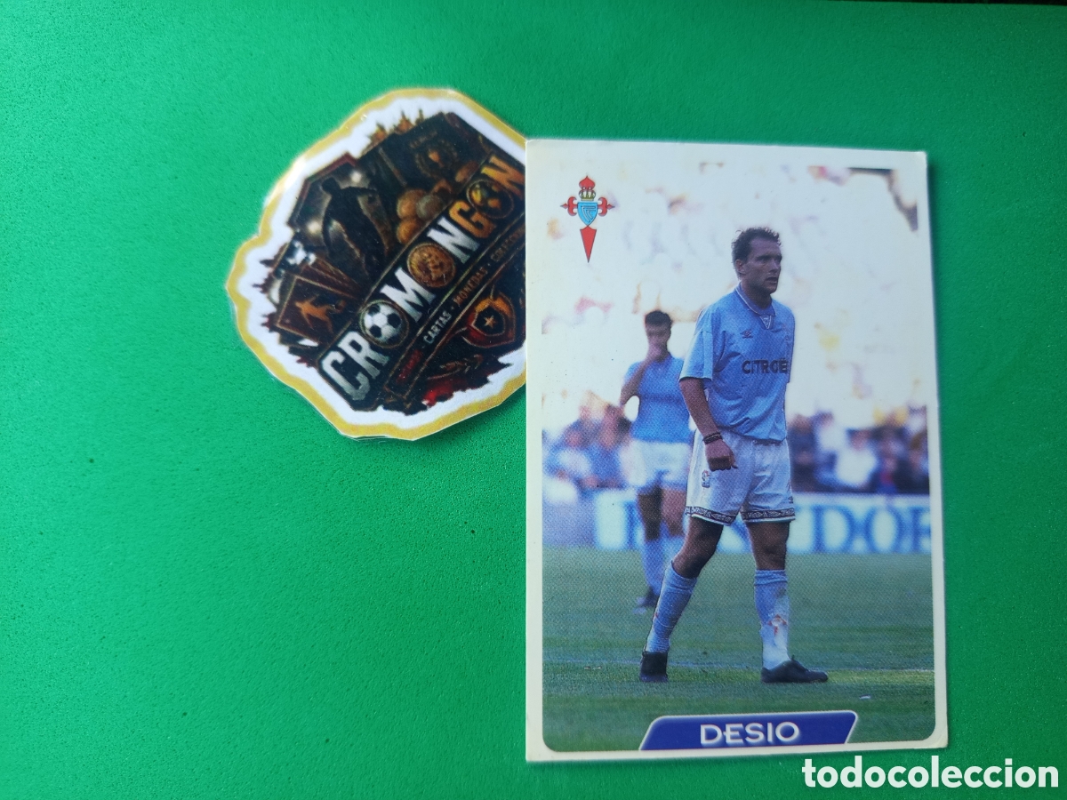 Fu&szlig;ball-Sticker: ❇️ CROMO ⚽ CARD DESIO CELTA DE VIGO 234 FICHAS DE LA LIGA 95 96 1995 1996 MUNDICROMO ❇️