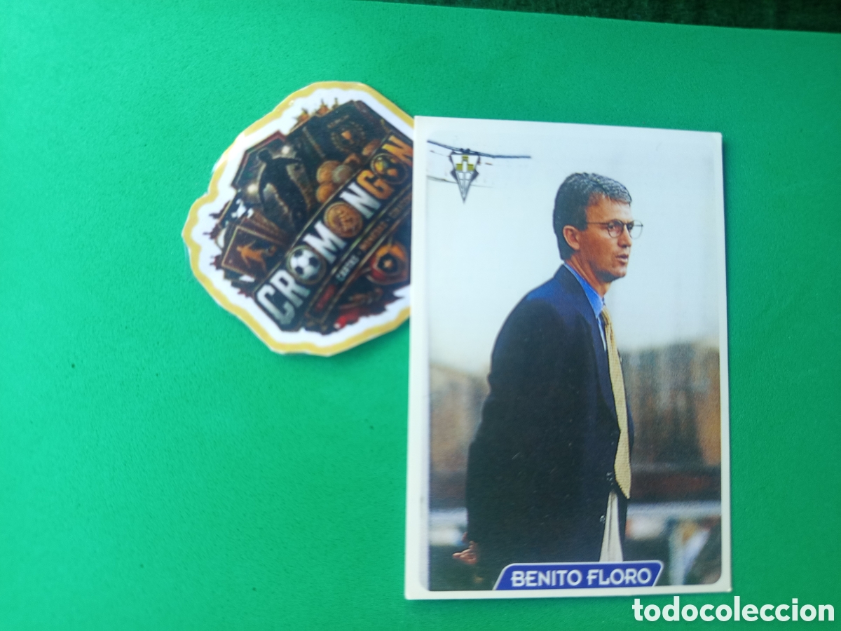 Cromos de f&uacute;tbol: ❇️ CROMO ⚽ CARD BENITO FLORO ALBACETE 290 FICHAS DE LA LIGA 95 96 1995 1996 MUNDICROMO ❇️