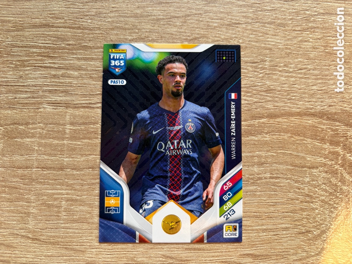 Figurine di Calcio: PAS10 WARREN ZA&Iuml;RE-EMERY PANINI FIFA 365 ADRENALYN XL 2026 PARIS SAINT-GERMAIN PSG