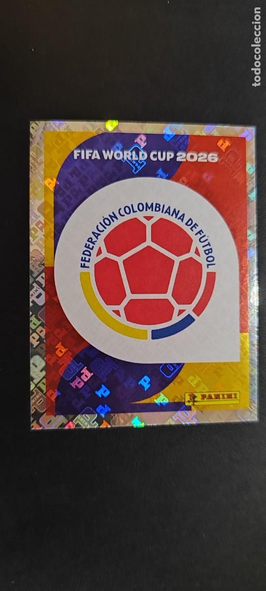 Cromos de f&uacute;tbol: FIFA WORLD CUP 2026 STICKER ESCUDO COLOMBIA # COL1 PANINI