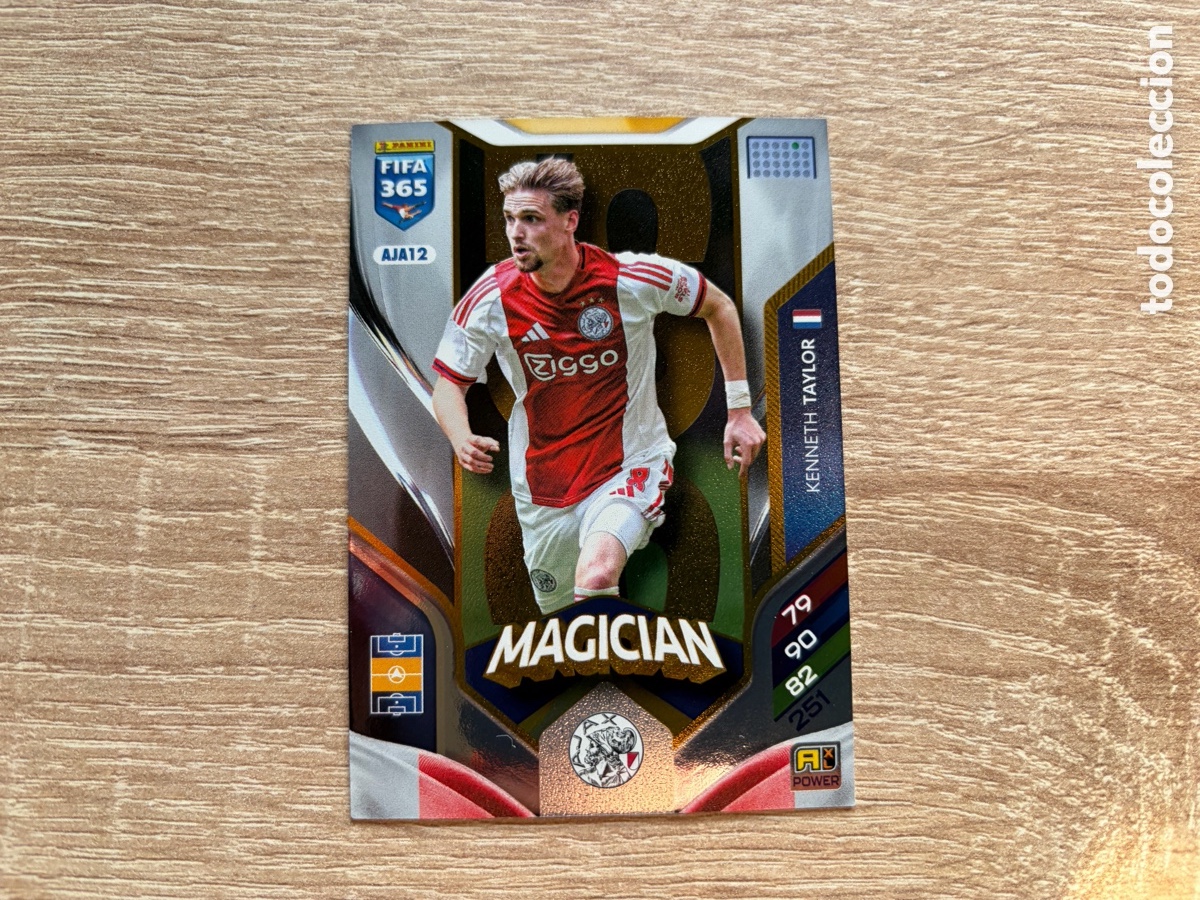 Cromos de f&uacute;tbol: AJA12 KENNETH TAYLOR MAGICIAN PANINI FIFA 365 ADRENALYN XL 2026 AFC AJAX