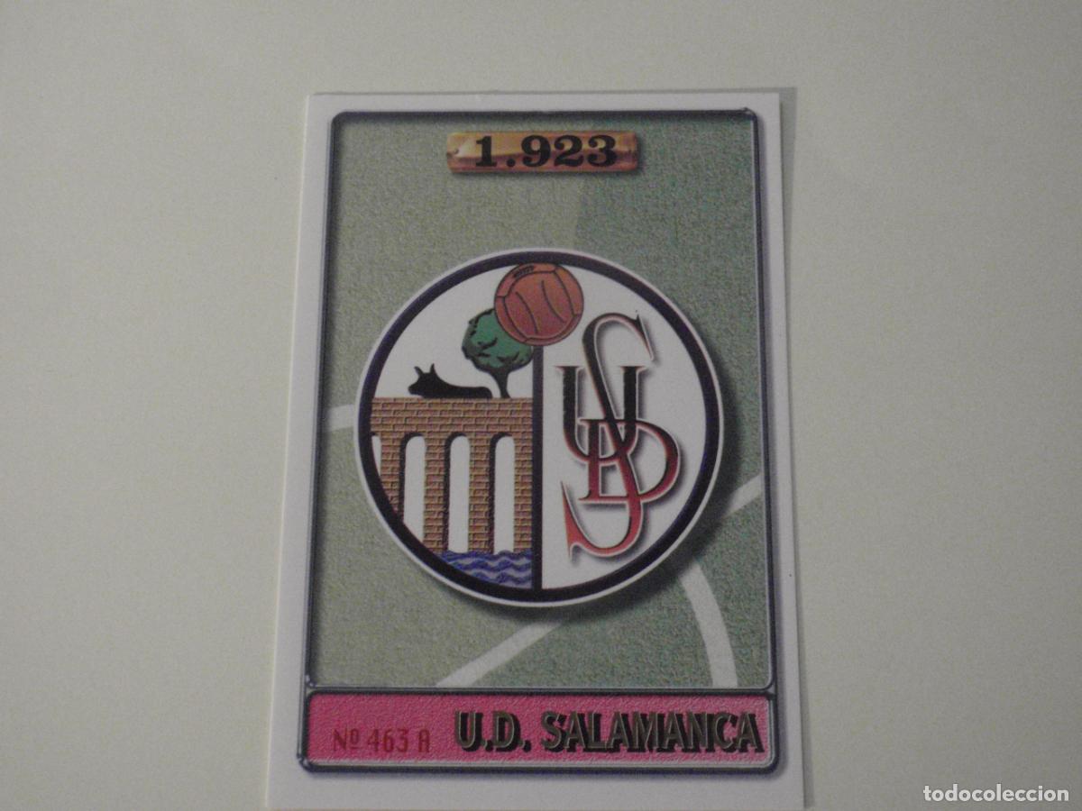 Cromos de f&uacute;tbol: 463 A. ESCUDO - 463B. C. BRITO (Salamanca). LAS FICHAS DE LA LIGA 1996 1997 MUNDICROMO. 96 97