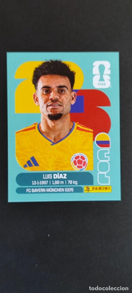 Cromos de f&uacute;tbol: FIFA WORLD CUP 2026 STICKER LUIS DIAZ COLOMBIA # COL20 PANINI