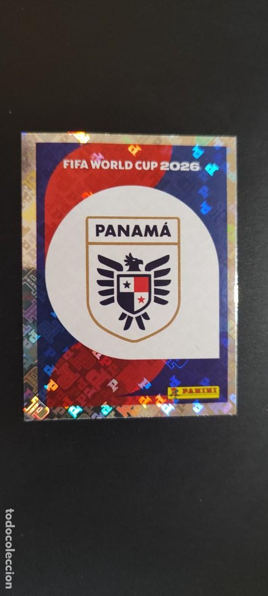 Cromos de f&uacute;tbol: FIFA WORLD CUP 2026 STICKER ESCUDO PANAMA # PAN1 PANINI