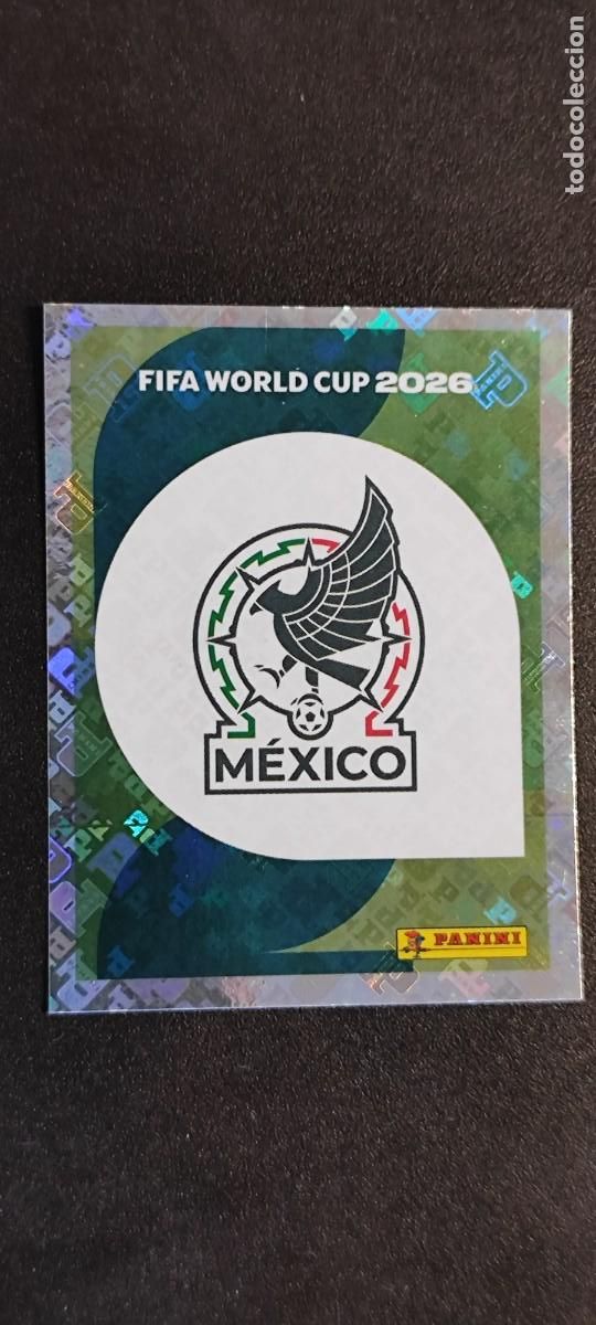 Cromos de f&uacute;tbol: FIFA WORLD CUP 2026 STICKER ESCUDO MEXICO # MEX1 PANINI