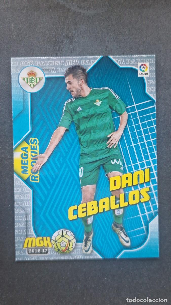 Cromos de f&uacute;tbol: L1 DANI CEBALLOS REAL BETIS BALOMPIE 135 MEGA ROOKIES PANINI MEGACRACKS 2016 2017 16 17