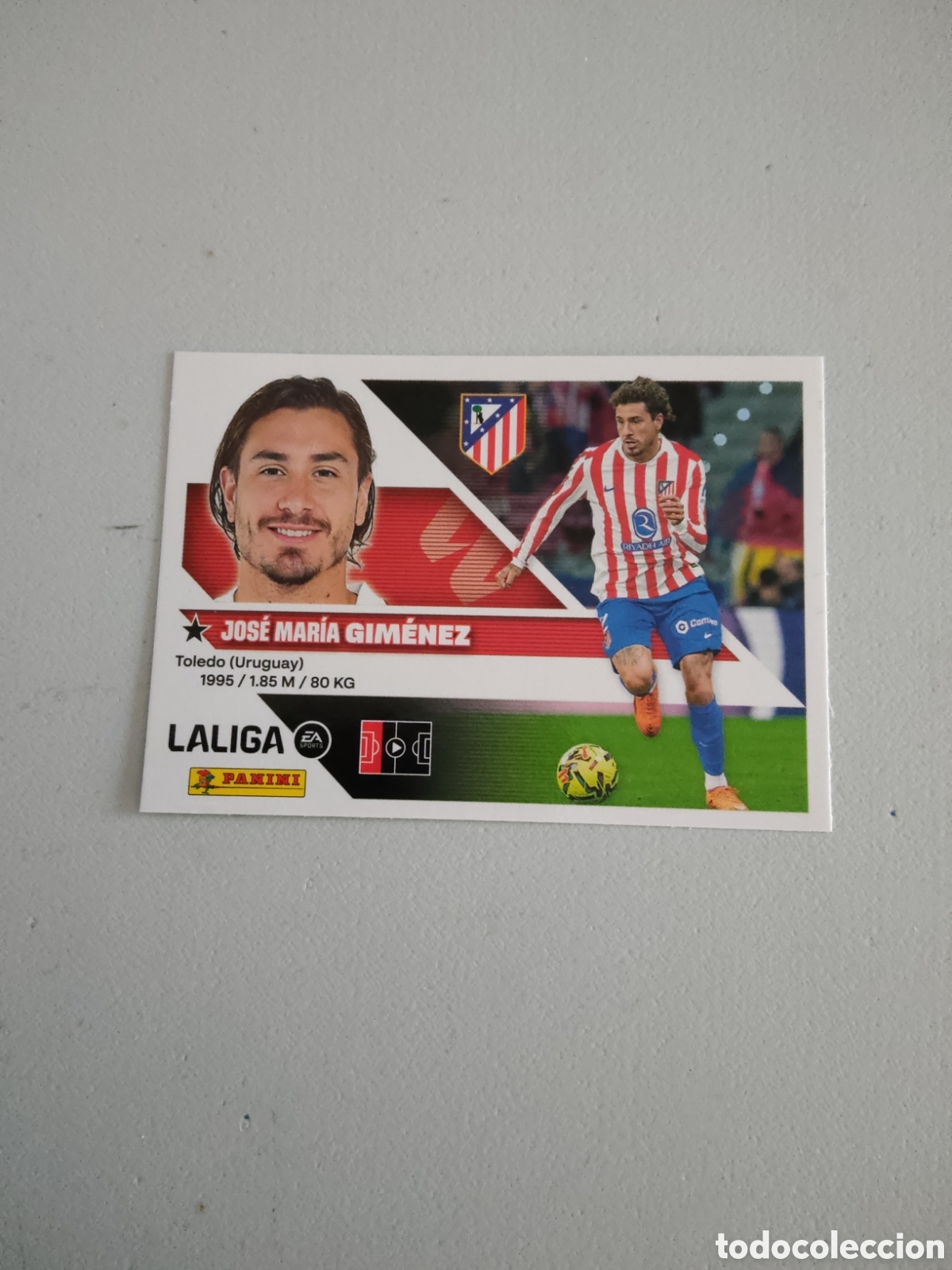 Cromos de f&uacute;tbol: 8 B GIMENEZ ATLETICO MADRID LIGA ESTE 2026 2027