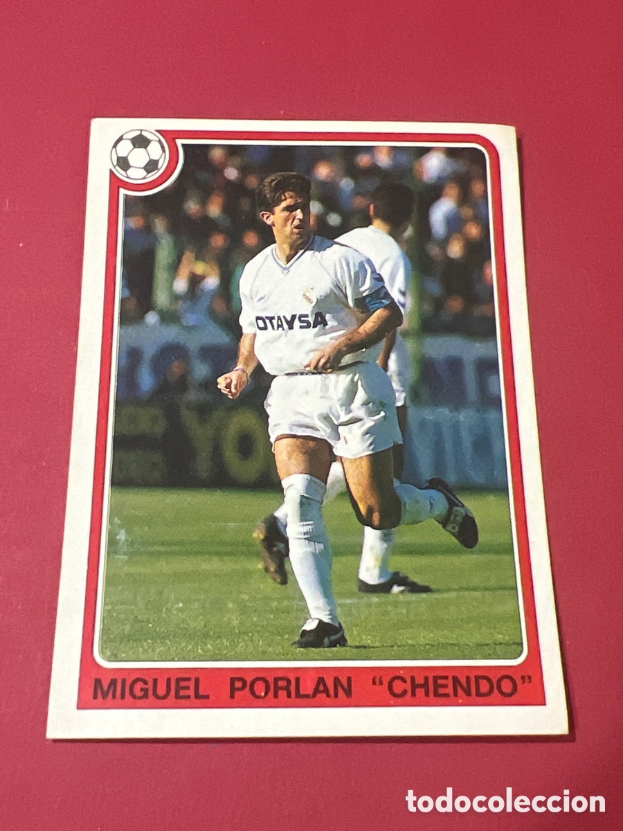 Cromos de f&uacute;tbol: C9687. Chendo Real Madrid Panini 92/93 #59
