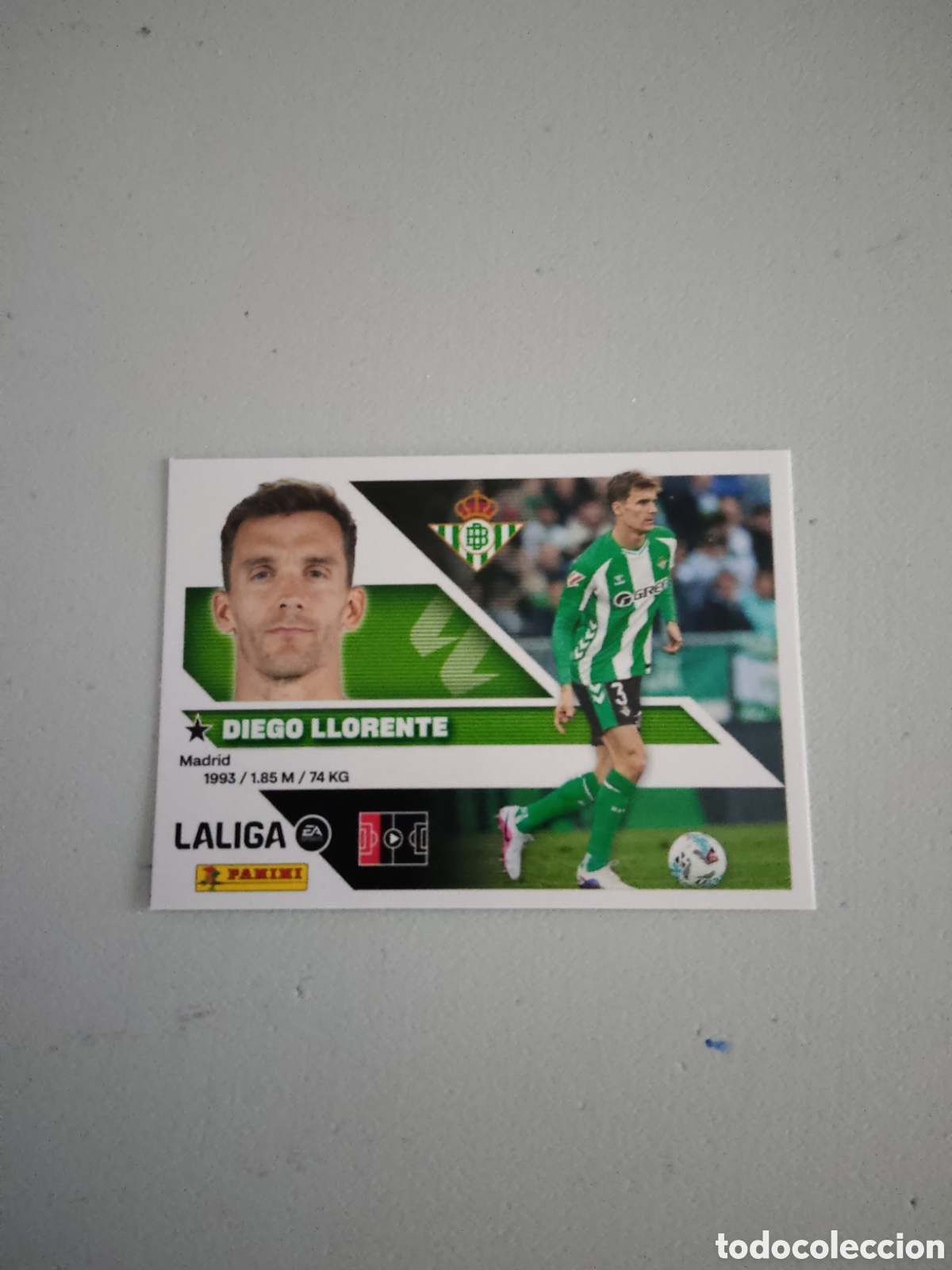 Cromos de f&uacute;tbol: 6 DIEGO LLORENTE REAL BETIS LIGA ESTE 2026 2027