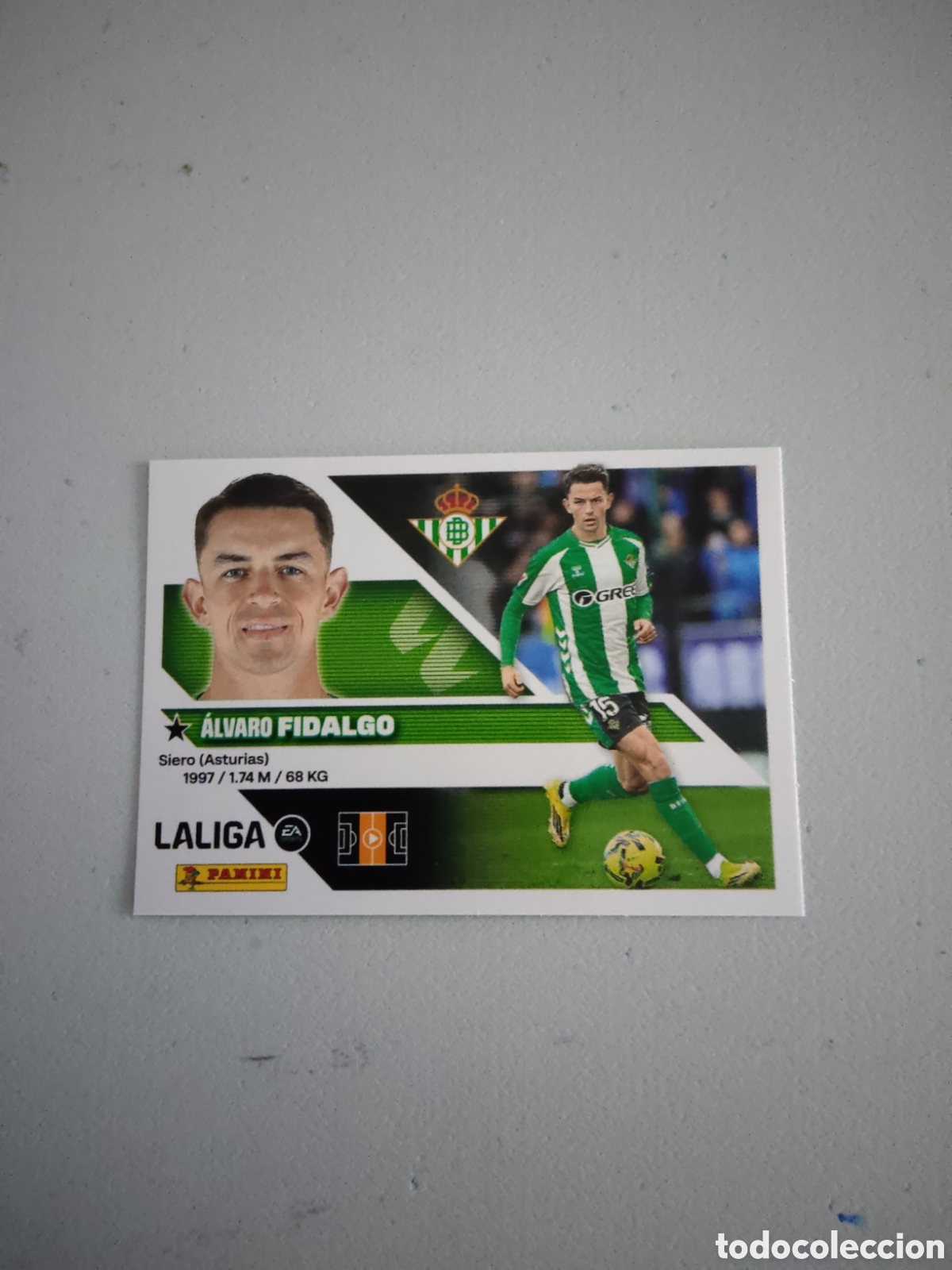 Cromos de f&uacute;tbol: 12 FIDALGO REAL BETIS LIGA ESTE 2026 2027