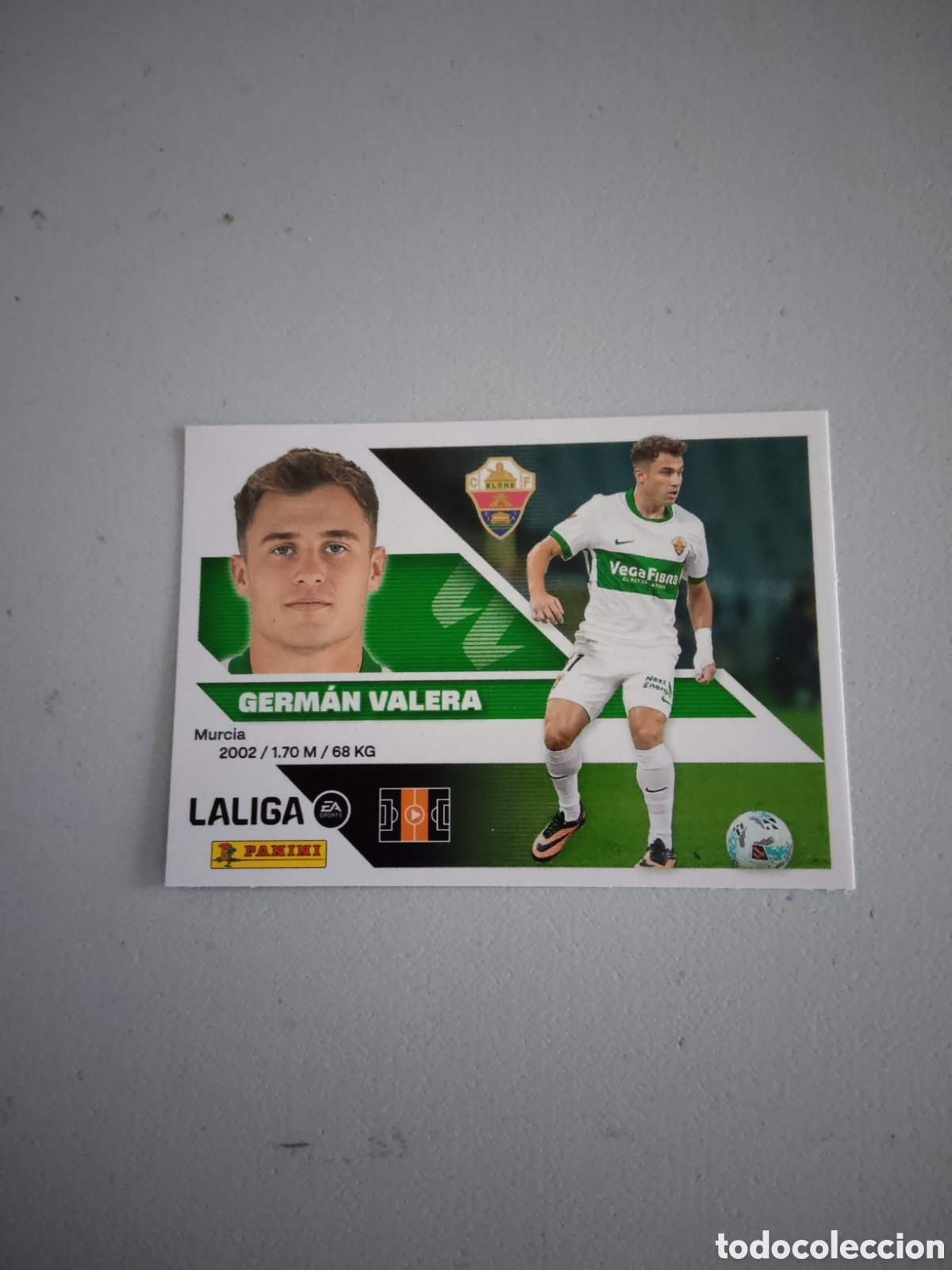 Cromos de f&uacute;tbol: 10 GERMAN VALERA ELCHE LIGA ESTE 2026 2027