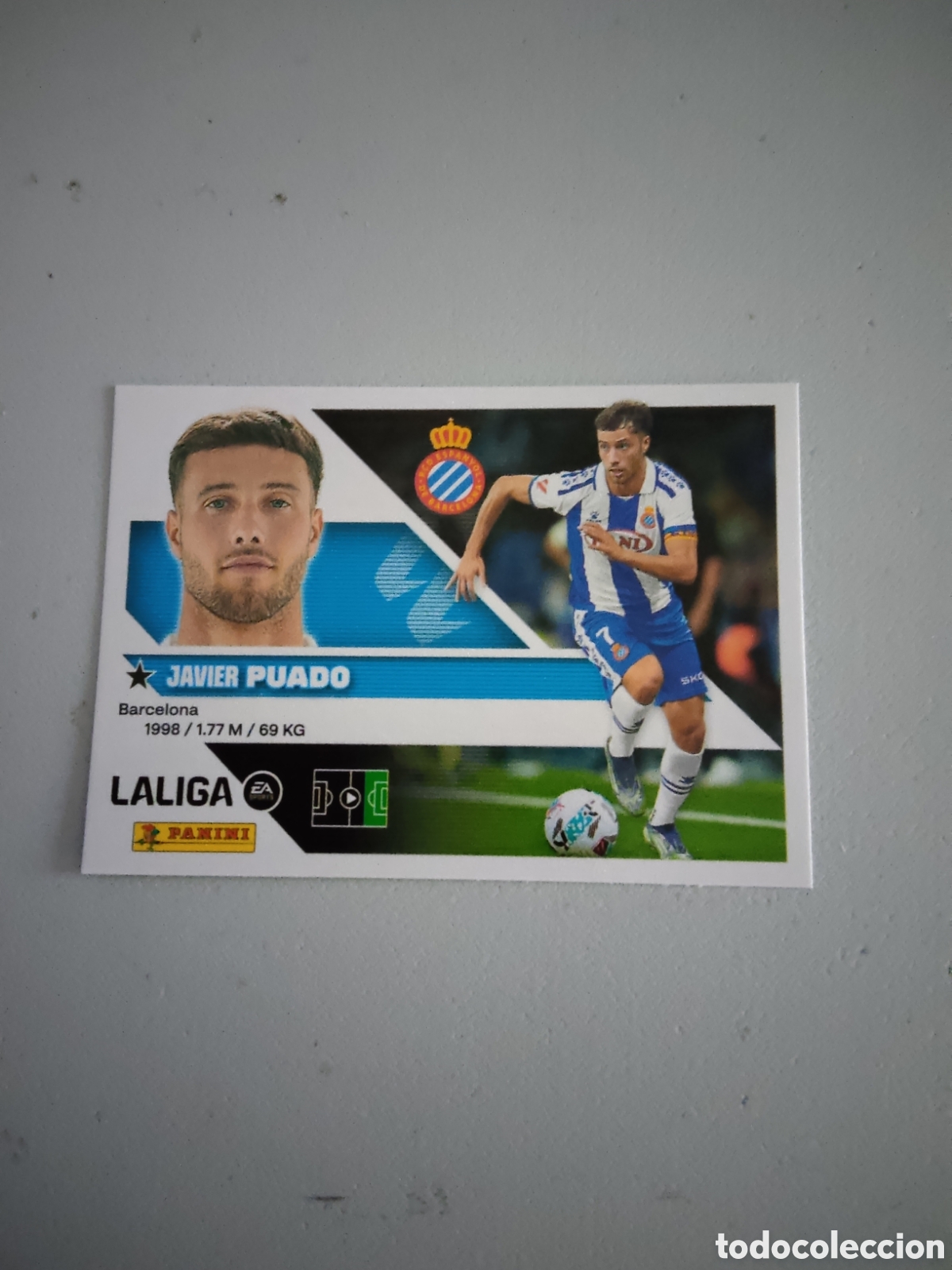 Cromos de f&uacute;tbol: 18 PUADO ESPANYOL LIGA ESTE 2026 2027