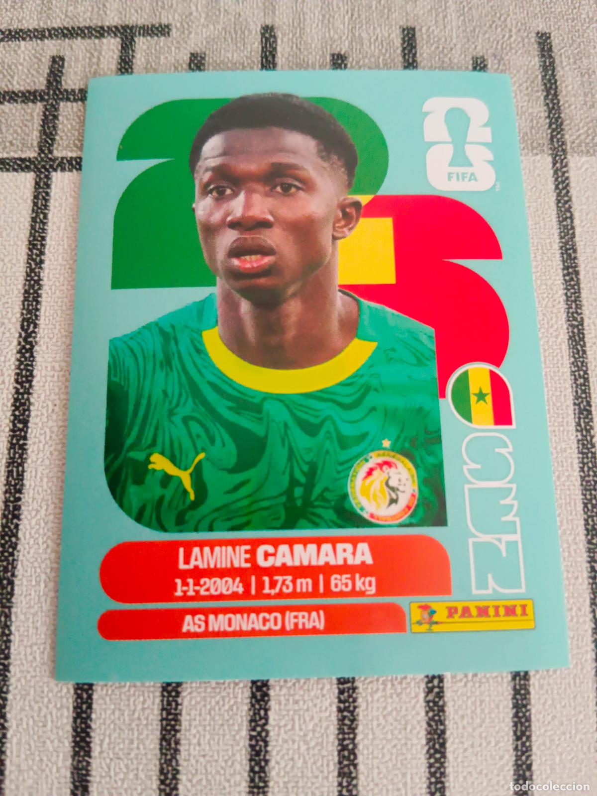 Cromos de f&uacute;tbol: MUNDIAL 2026 ESTADOS UNIDOS USA MEXICO MEJICO CANADA SEN 14 SEN14 LAMINE CAMARA SENEGAL FIFA