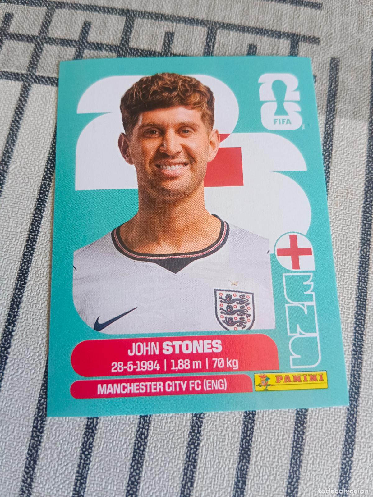 Cromos de f&uacute;tbol: MUNDIAL 2026 ESTADOS UNIDOS USA MEXICO MEJICO CANADA ENG 3 ENG3 JOHN STONES INGLATERRA FIFA