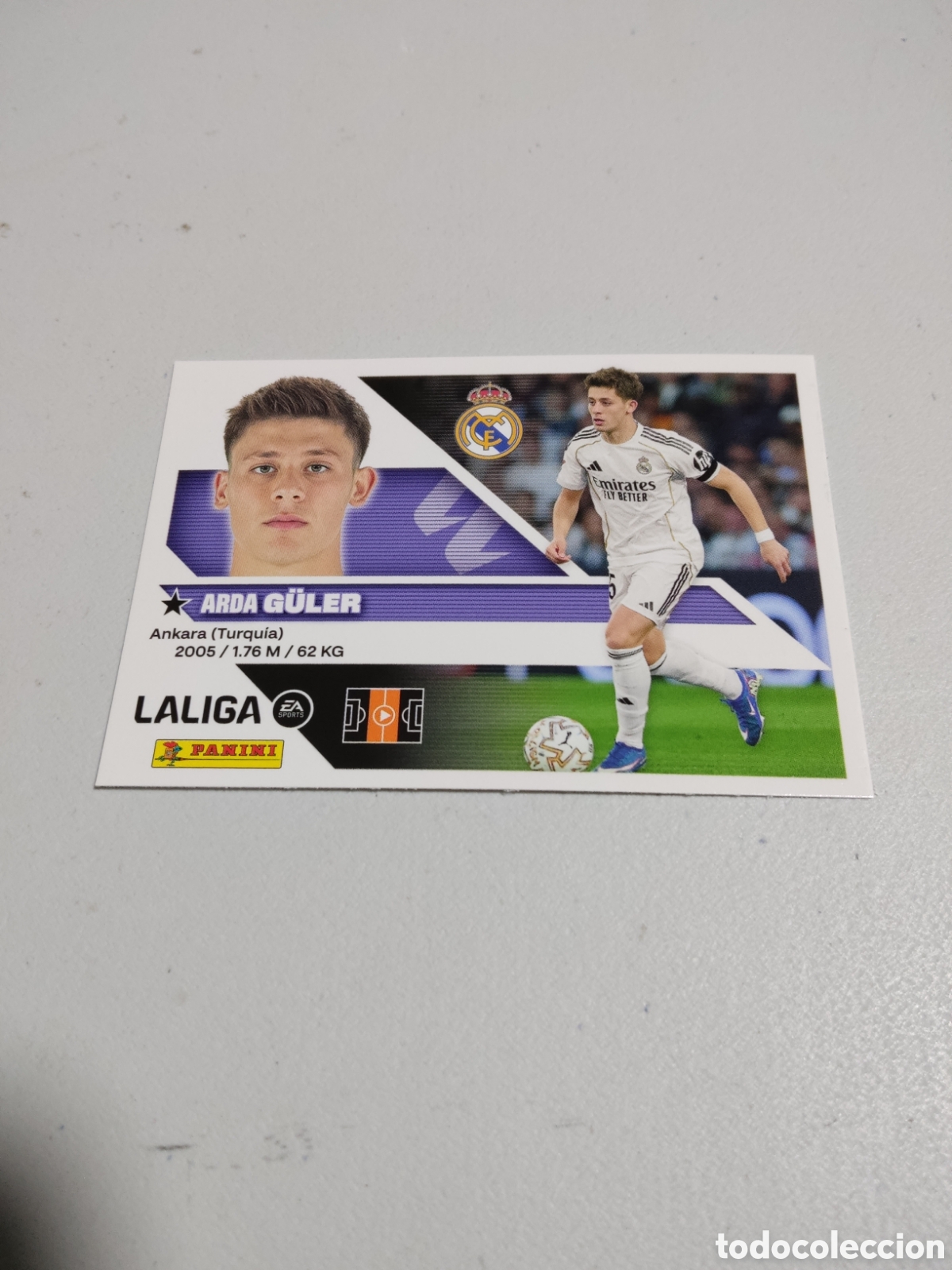 Cromos de f&uacute;tbol: 15 A G&Uuml;LER REAL MADRID LIGA ESTE 2026 2027