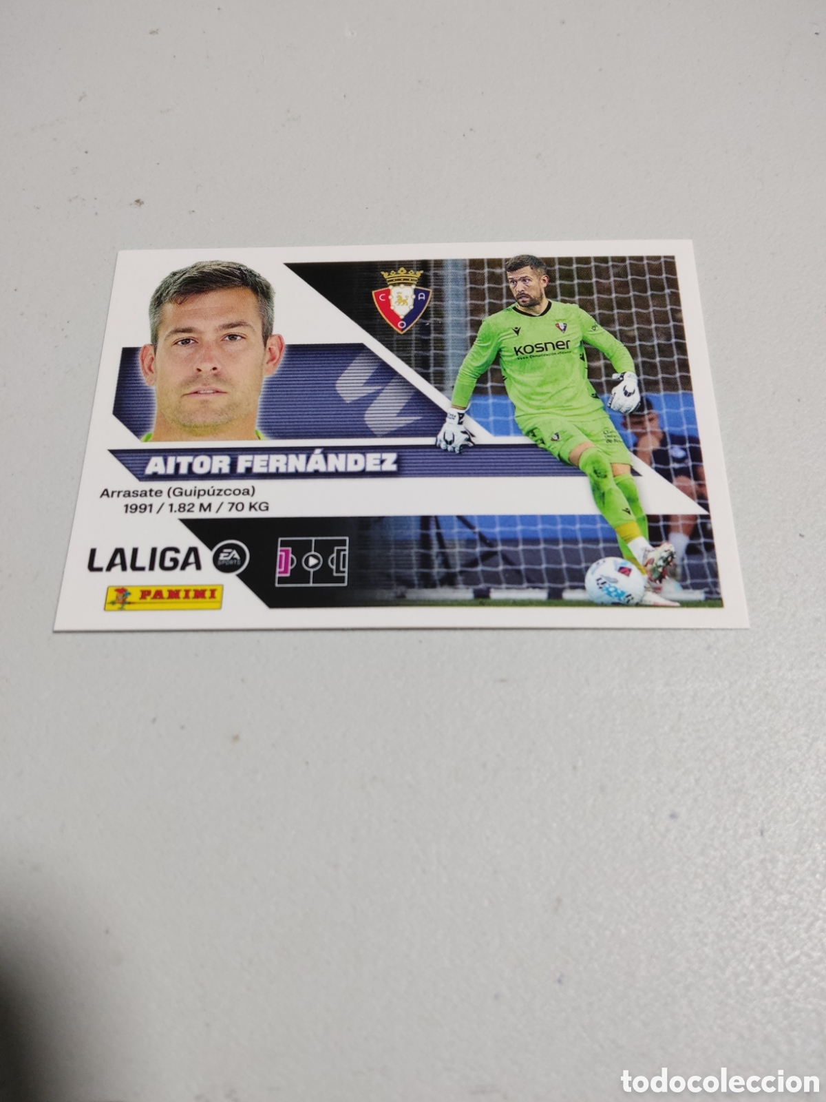 Cromos de f&uacute;tbol: 4 AITOR FERNANDEZ OSASUNA LIGA ESTE 2026 2027