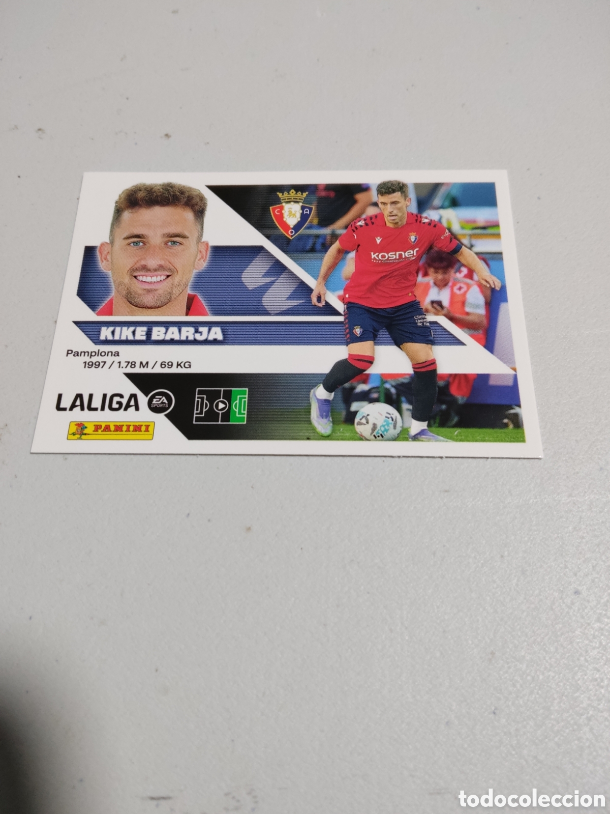 Cromos de f&uacute;tbol: 19 KIKE BARJA OSASUNA LIGA ESTE 2026 2027