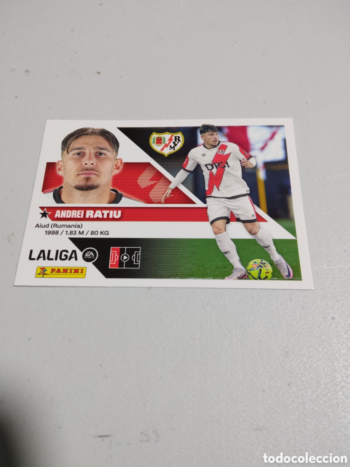 Cromos de f&uacute;tbol: 5 RATIU RAYO VALLECANO LIGA ESTE 2026 2027