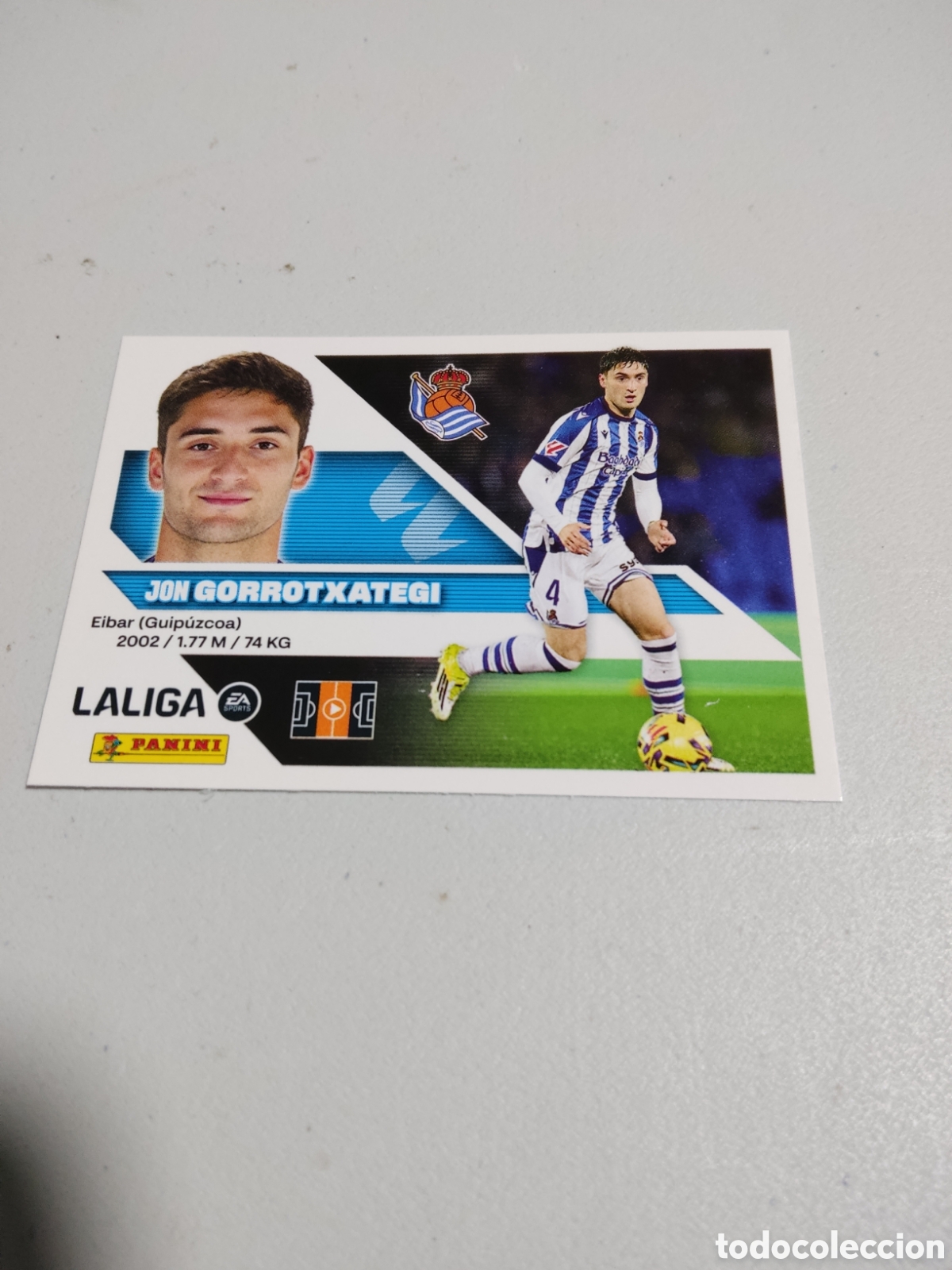 Cromos de f&uacute;tbol: 10 GORROTXATEGI REAL SOCIEDAD LIGA ESTE 2026 2027