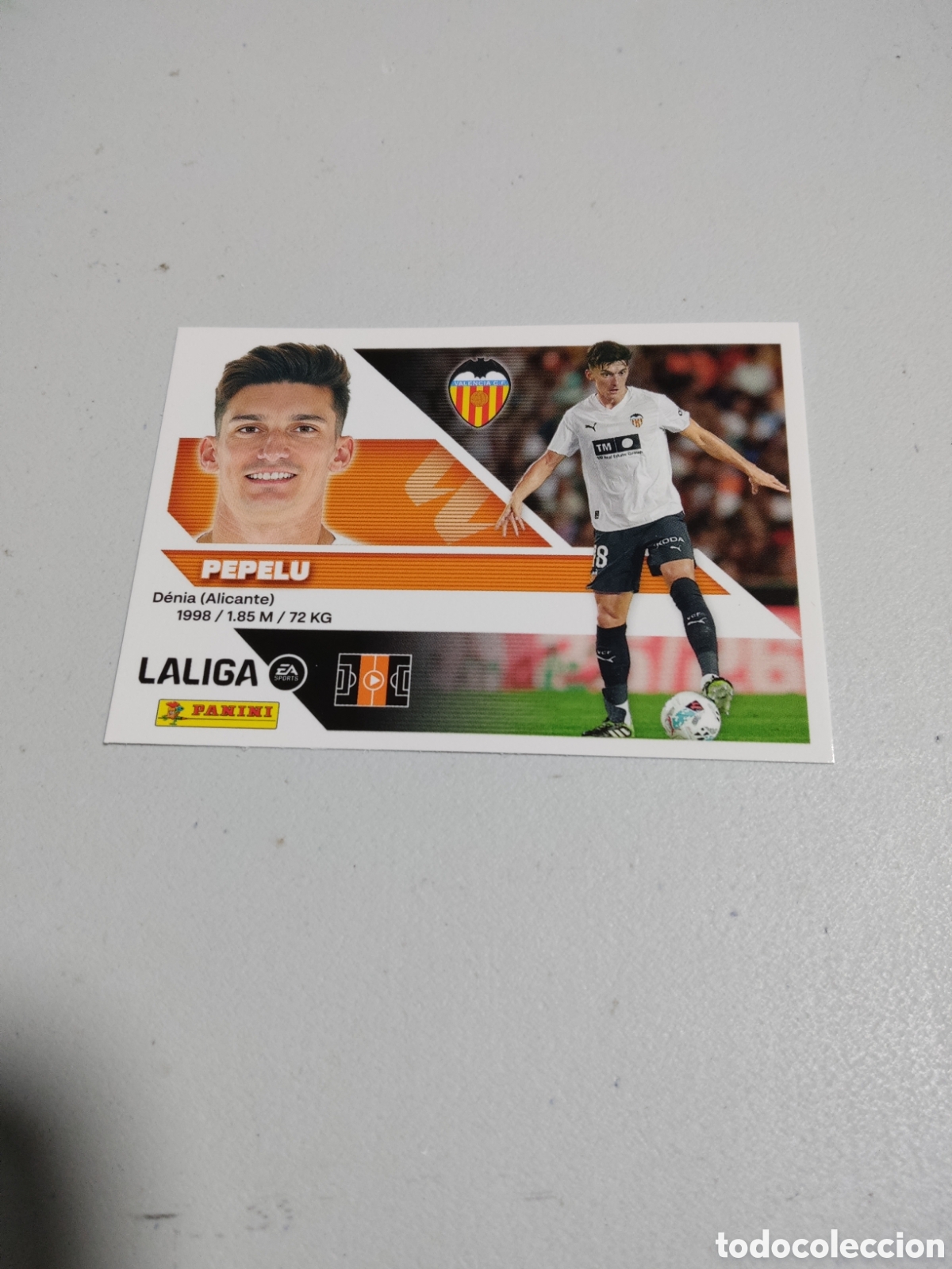 Cromos de f&uacute;tbol: 11 PEPELU VALENCIA LIGA ESTE 2026 2027