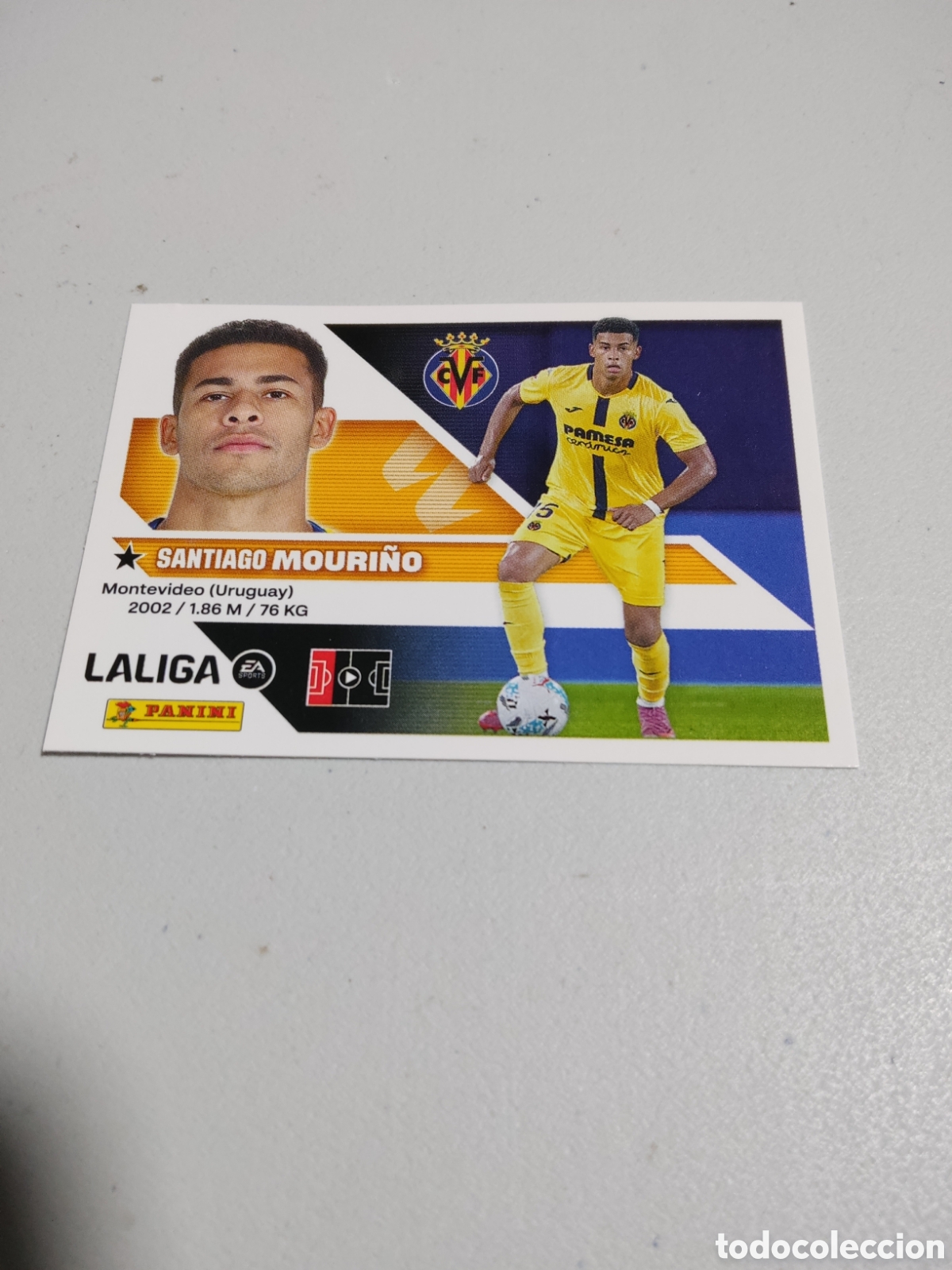 Cromos de f&uacute;tbol: 5 MOURI&Ntilde;O VILLARREAL LIGA ESTE 2026 2027