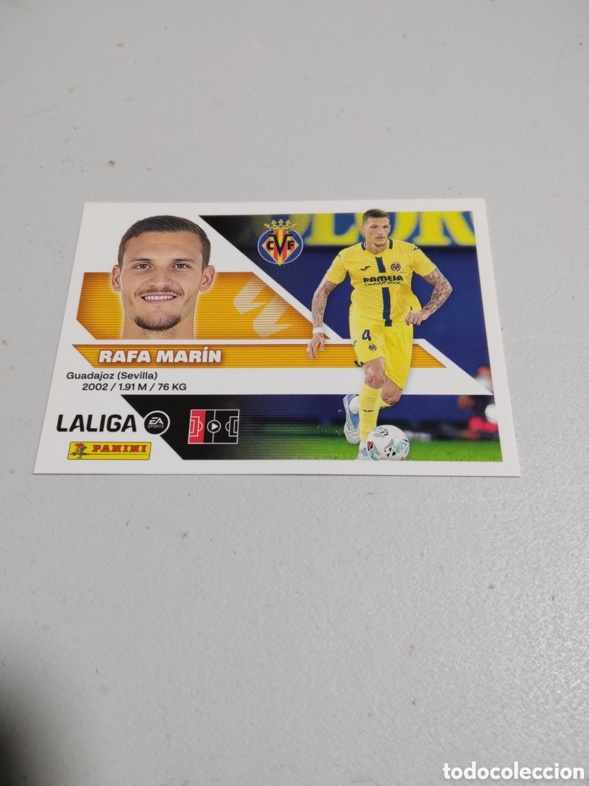 Cromos de f&uacute;tbol: 8 B RAFA MARIN VILLARREAL LIGA ESTE 2026 2027