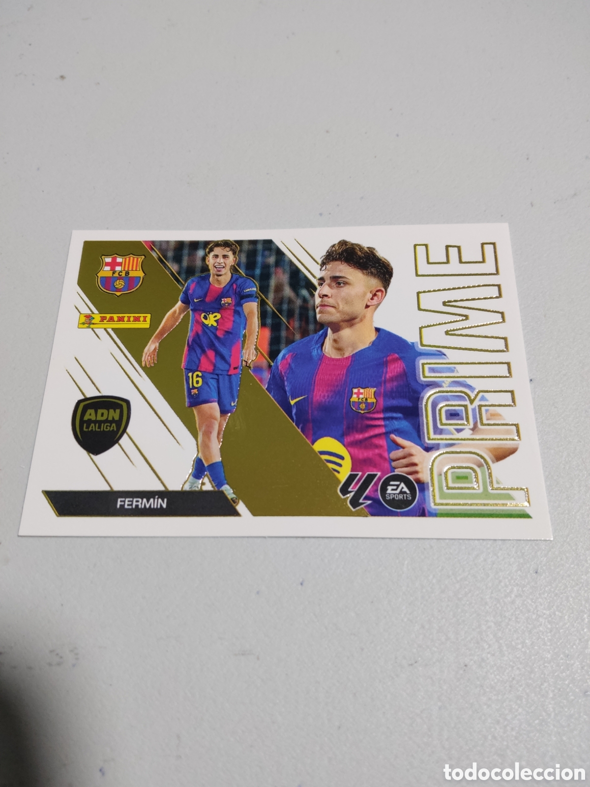 Cromos de f&uacute;tbol: 4 FERMIN ADN LALIGA PRIME BARCELONA LIGA ESTE 2026 2027
