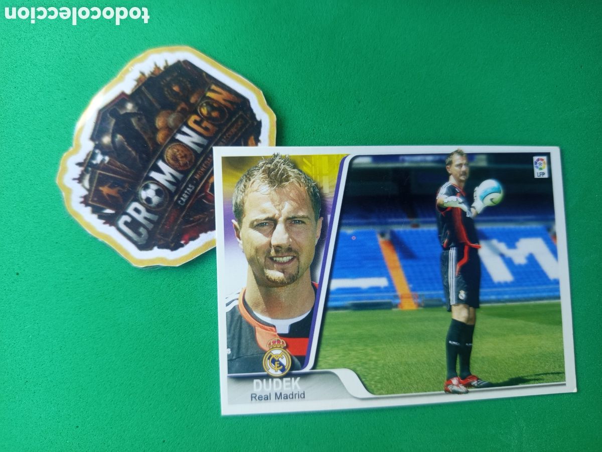 Cromos de f&uacute;tbol: ❇️ CROMO ⚽ CARD DUDEK REAL MADRID 07 08 2007 2008 EDICIONES ESTADIO ❇️