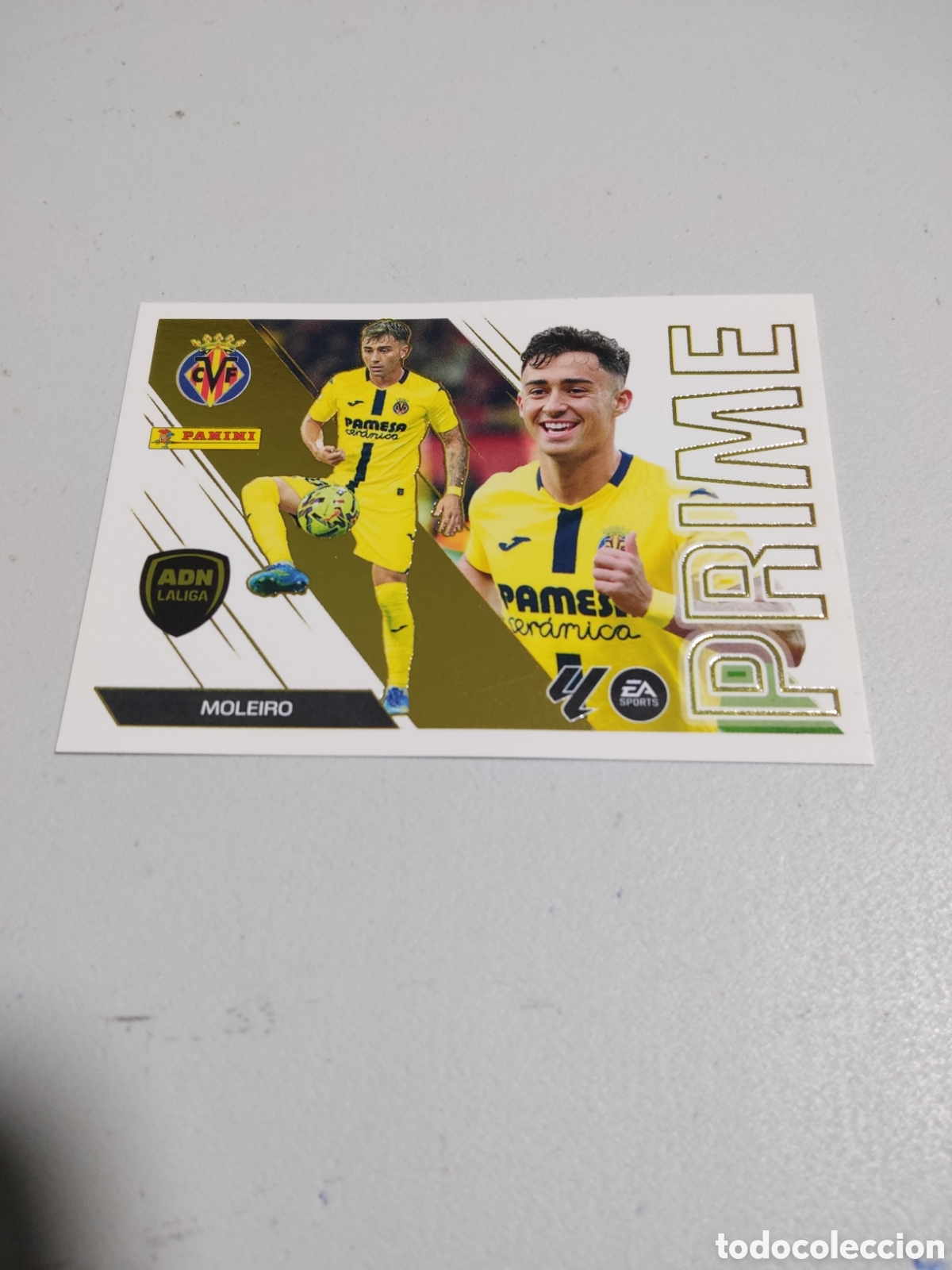 Cromos de f&uacute;tbol: 9 MOLEIRO ADN LALIGA PRIME VILLARREAL LIGA ESTE 2026 2027
