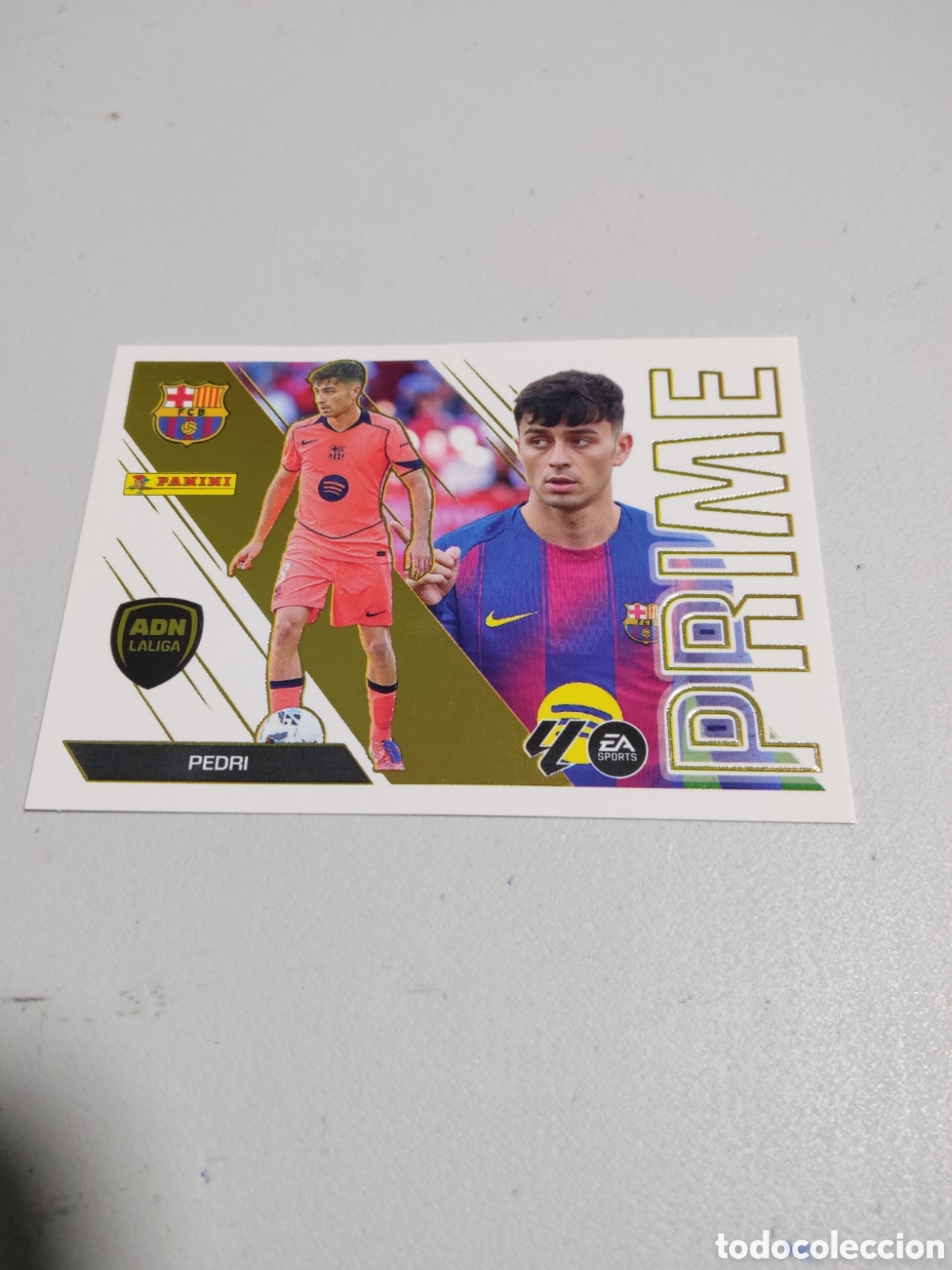 Cromos de f&uacute;tbol: 12 PEDRI ADN LALIGA PRIME BARCELONA LIGA ESTE 2026 2027