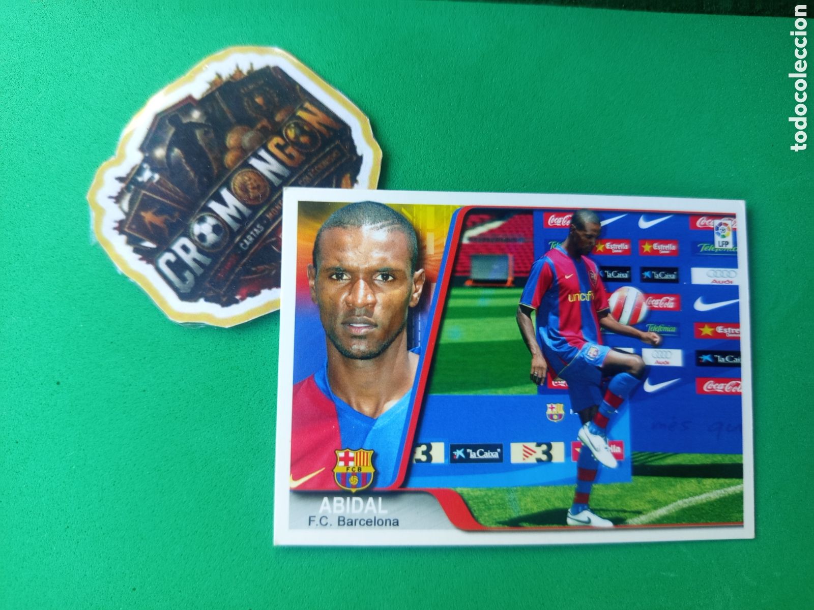 Cromos de f&uacute;tbol: ❇️ CROMO ⚽ CARD ABIDAL BARCELONA 23 07 08 2007 2008 EDICIONES ESTADIO ❇️