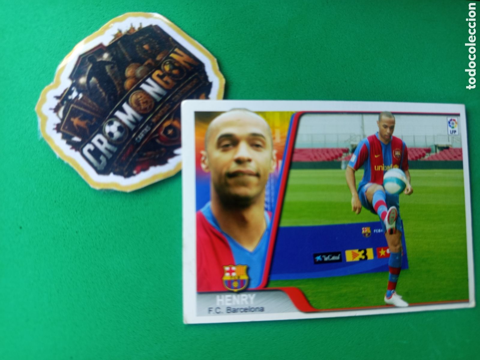 Cromos de f&uacute;tbol: ❇️ CROMO ⚽ CARD HENRY BARCELONA 07 08 2007 2008 EDICIONES ESTADIO ❇️