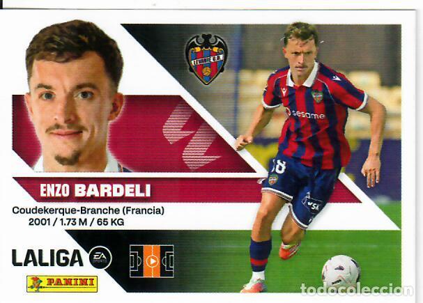 Cromos de f&uacute;tbol: CROMO PANINI LIGA ESTE 26 27 - FICHAJE N&ordm; 7 - BARDELI - LEVANTE - 2&ordf; EDICI&Oacute;N