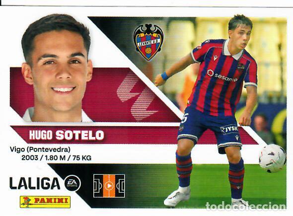 Cromos de f&uacute;tbol: CROMO PANINI LIGA ESTE 26 27 - FICHAJE N&ordm; 13 - SOTELO - LEVANTE - 2&ordf; EDICI&Oacute;N