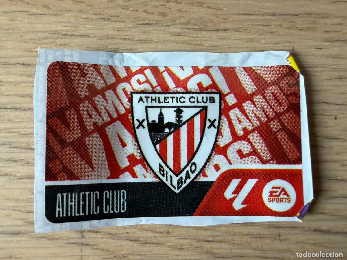 Cromos de Futebol: VAMOS ESCUDO ATHLETIC CLUB BILBAO 26 27 2026 2027 LIGA EA SPORTS CHICLES CHICLE ESTE SIN PEGAR